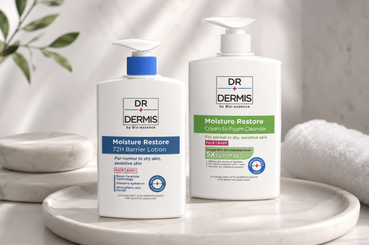 Dry, Sensitive Skin? Discover the Power of 5X Ceramides + 72H Hydration