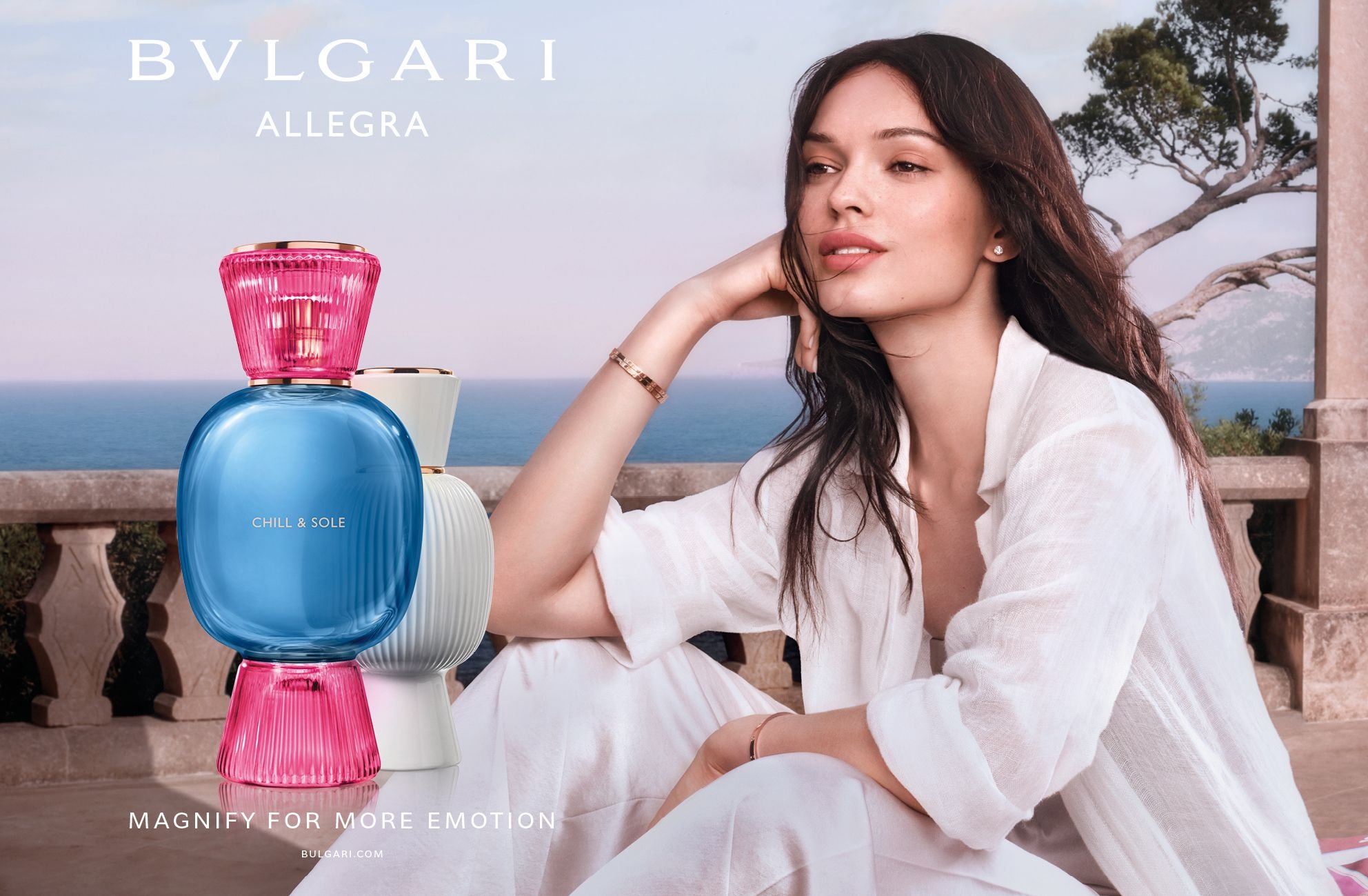 ほぼ未使用 BVLGARI ALLEGRA CHILL & SOLE 50ml Bvlgari Allegra Chill 
