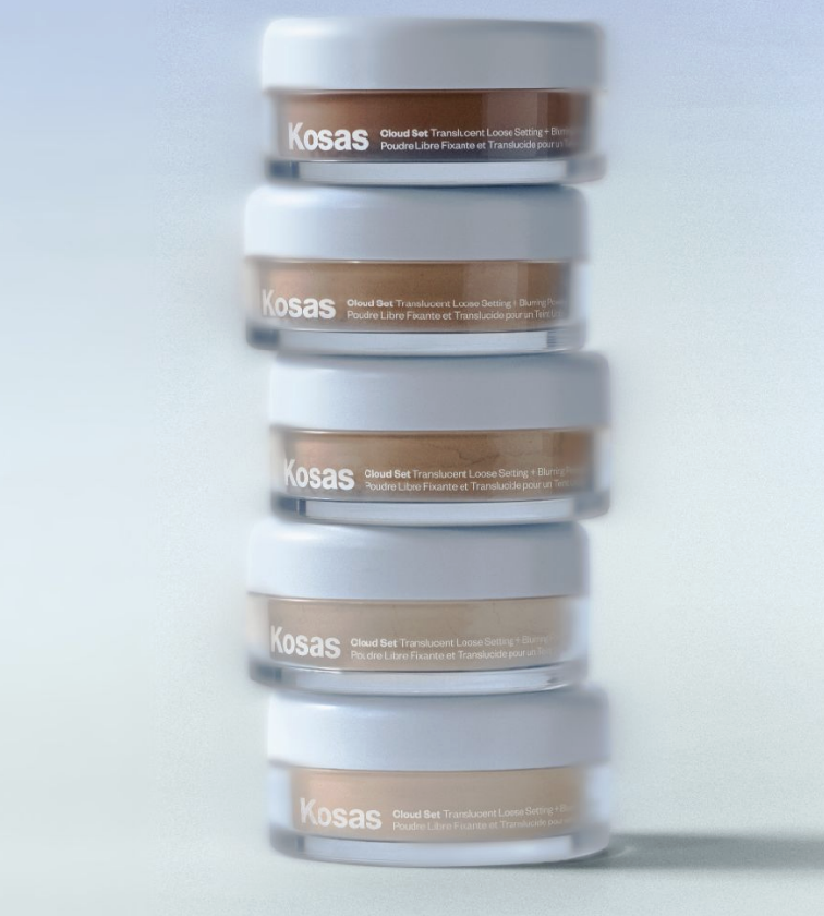 Kosas Cloud Set Loose Powder Is Here to Keep the Shine, Not the Grease