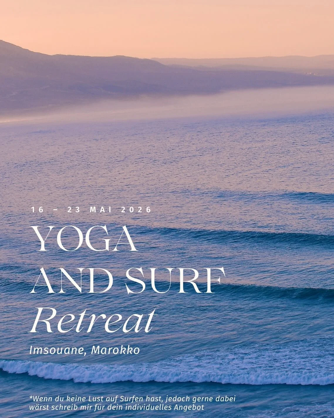 Online and ready to book now.
Preis 1150&euro; &mdash; mehr Infos schreib mir hello@voyage-movement.com

Happy to see you at the ocean 🌀🪄
Anna

#yoga #retreat #marokko #surf #outdoors #community #culture #dance #meditation #selflove #soulfood #phot