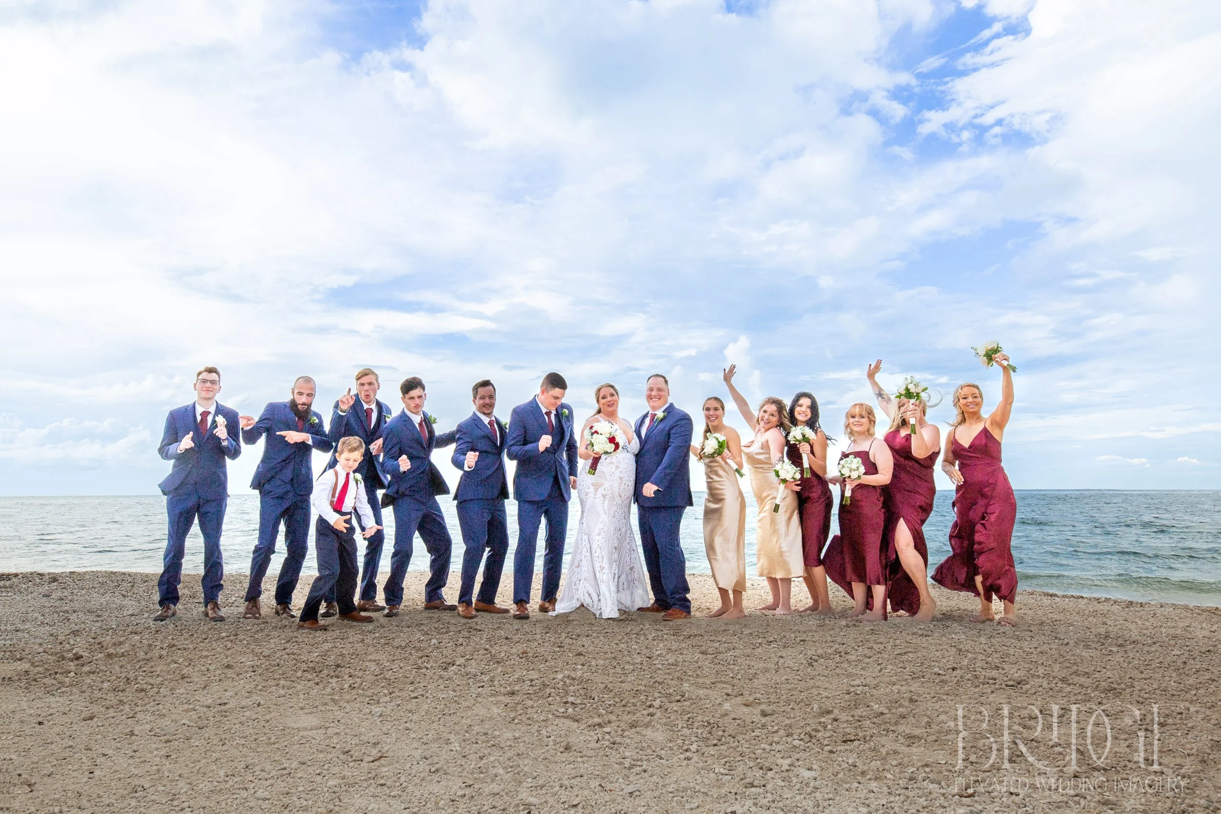 guests and couple enjoying wedding