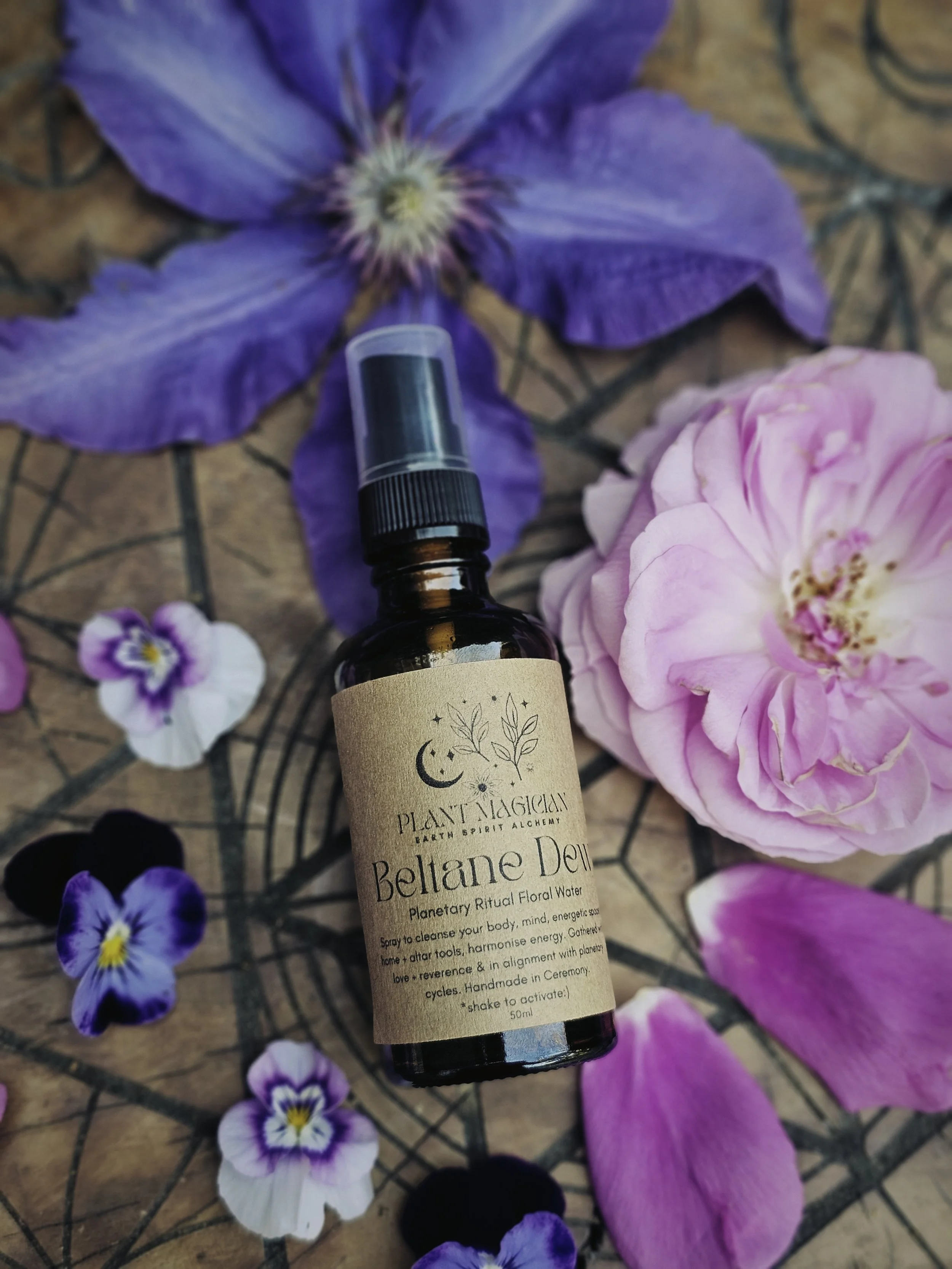 Beltane Dew // Planetary Ritual Floral Water (sweetness, love, beauty, fertility + alignment)