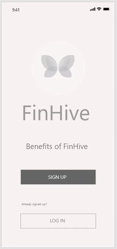 splashscreen wireframe