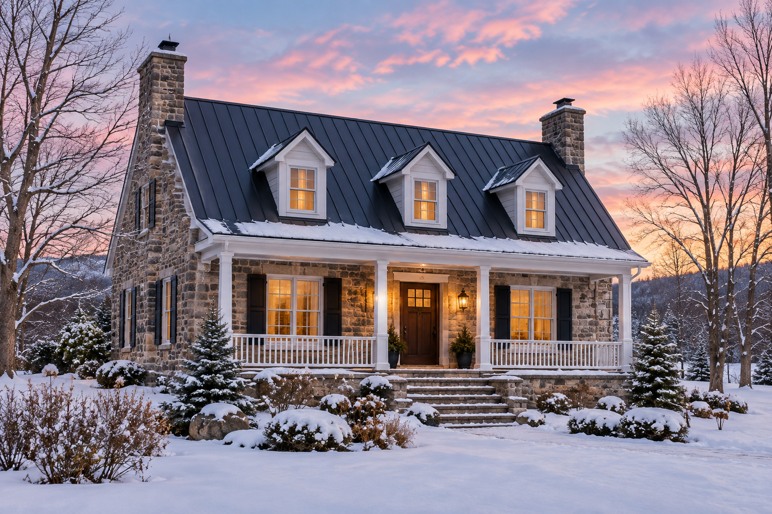 Maison Canadienne Traditionnelle