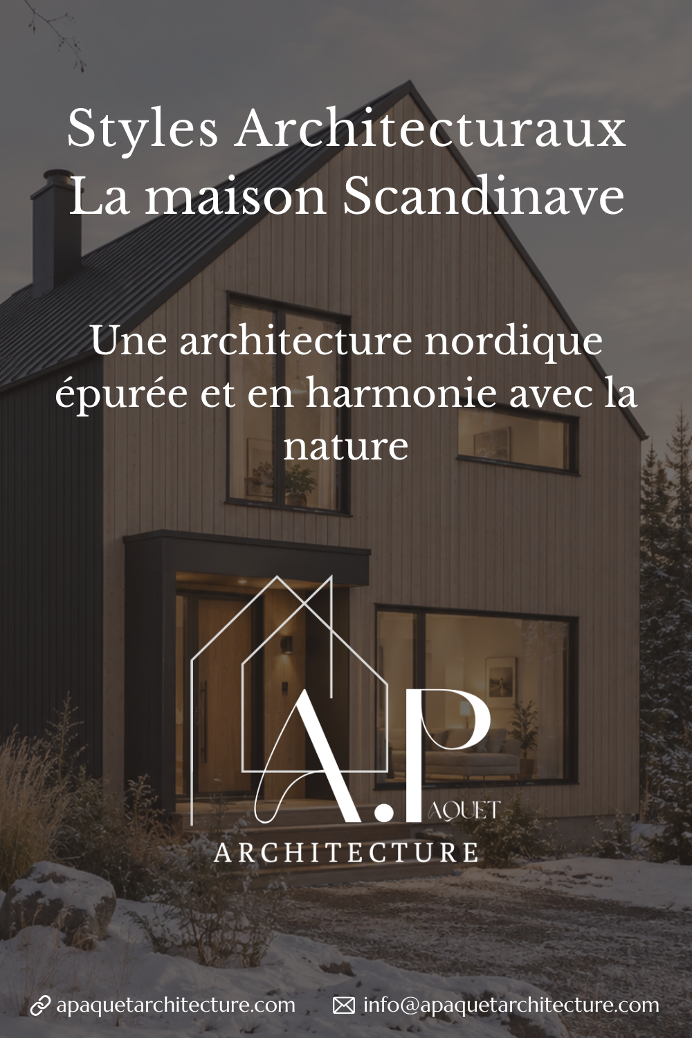 La maison scandinave : les clés d’une architecture nordique épurée et en harmonie avec la nature