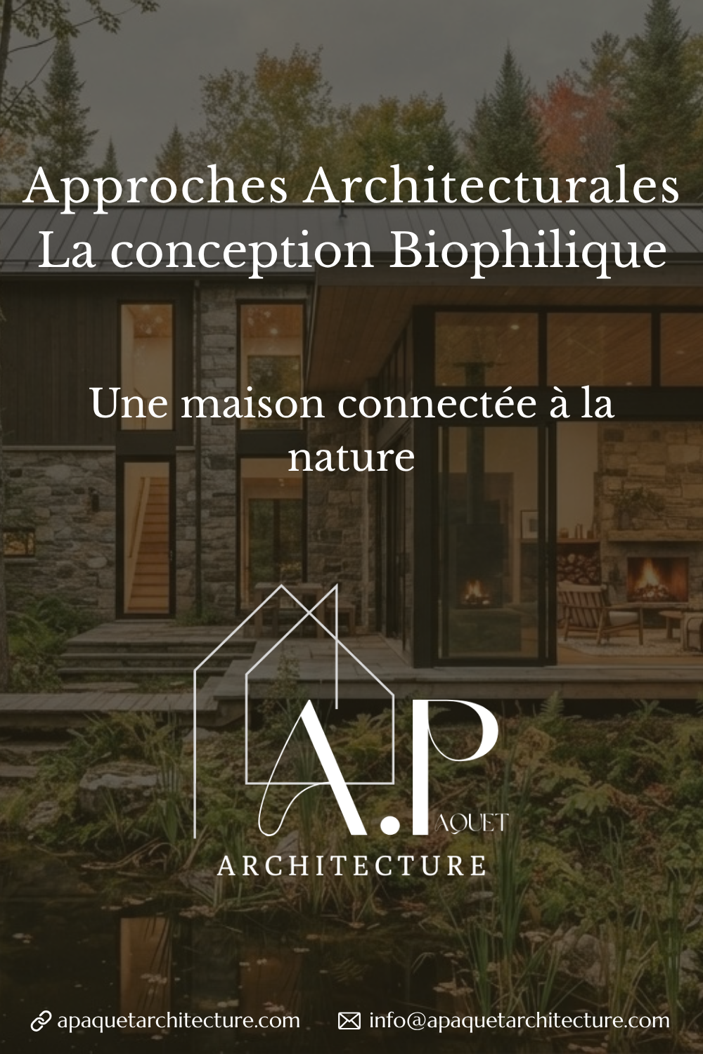 L'architecture biophilique : quand la nature entre dans la maison