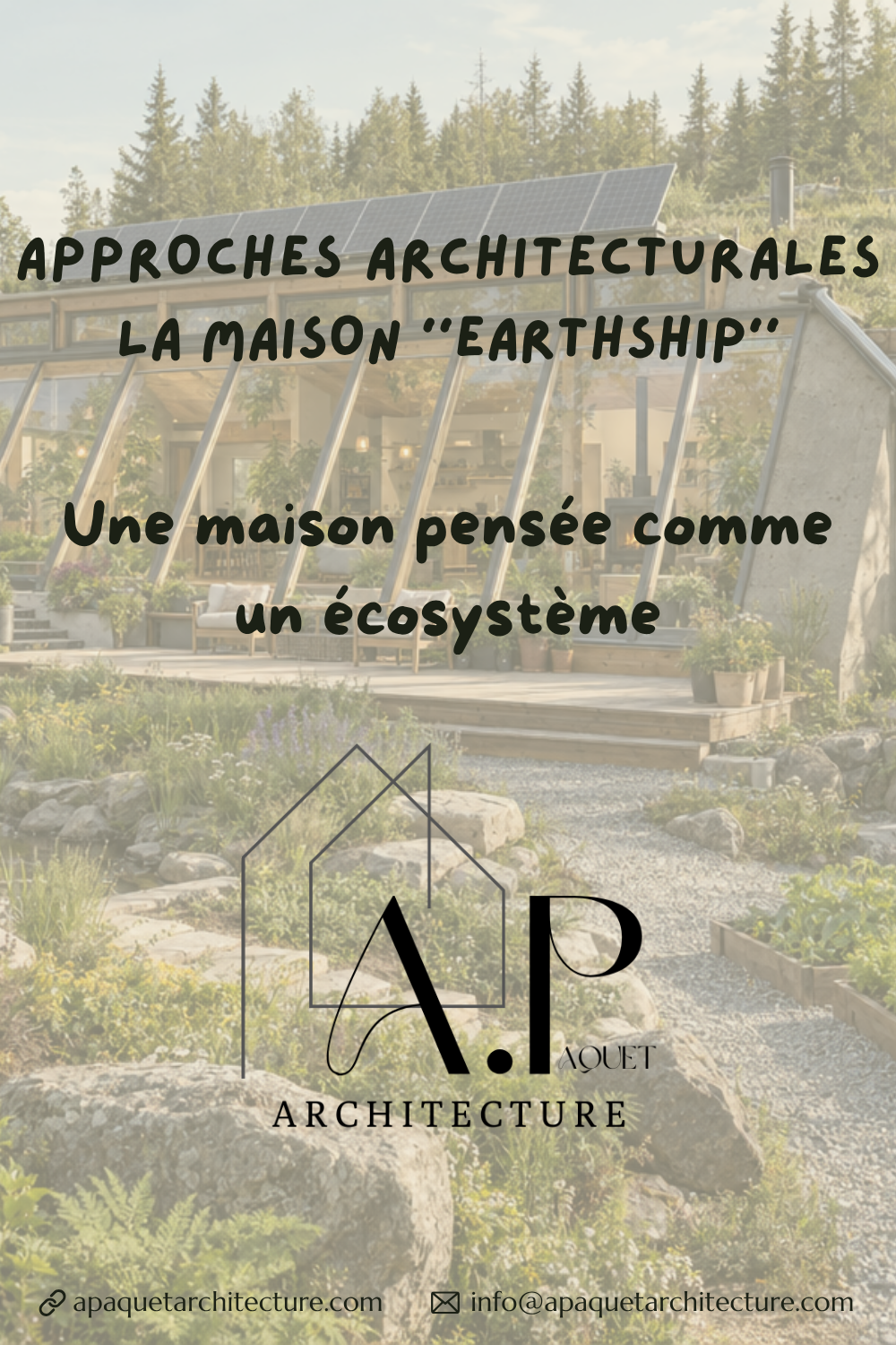Le Earthship : quand la maison essaie de devenir son propre écosystème