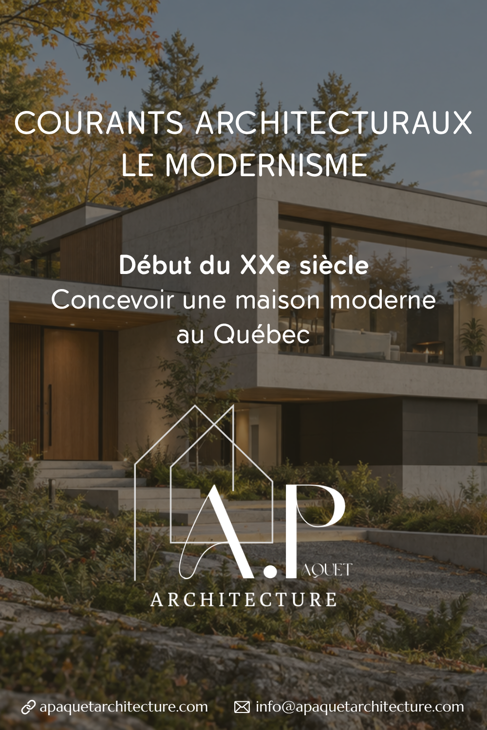 Le modernisme : quand l’architecture décide de réinventer la maison