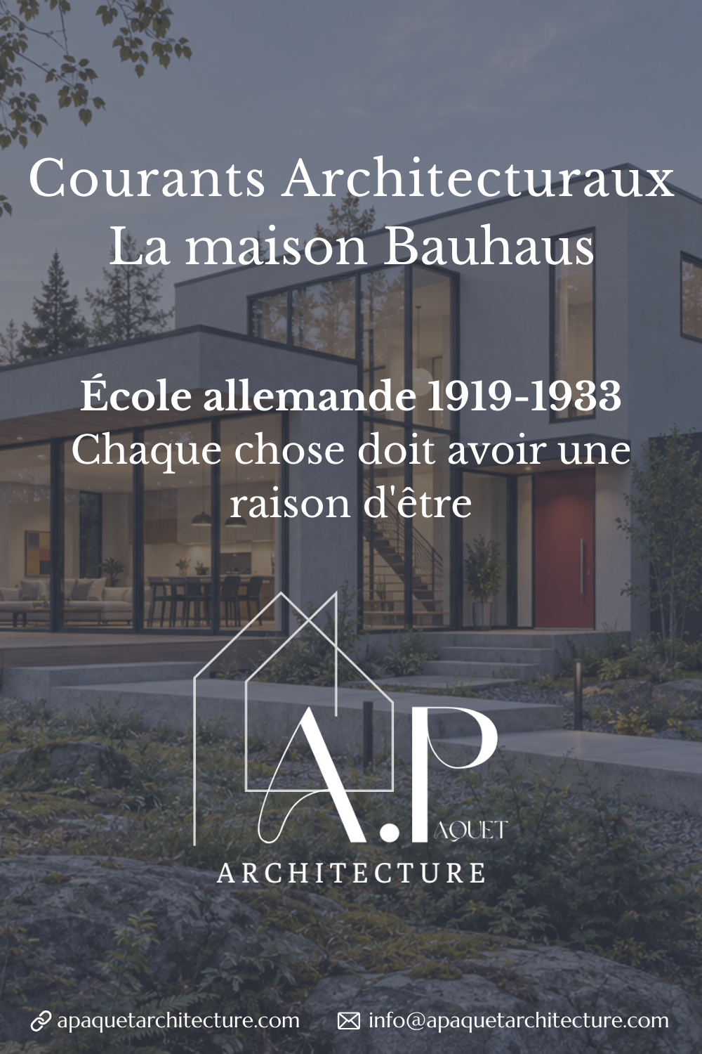 Le Bauhaus : quand l’architecture décide que chaque chose doit avoir une raison d’être