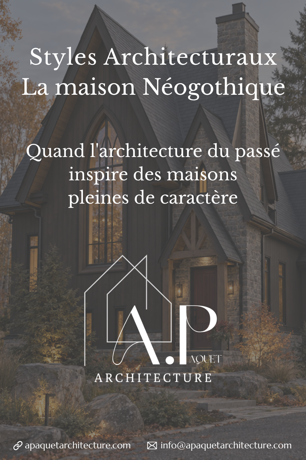 La maison néogothique : quand l’architecture du passé inspire des maisons pleines de caractère