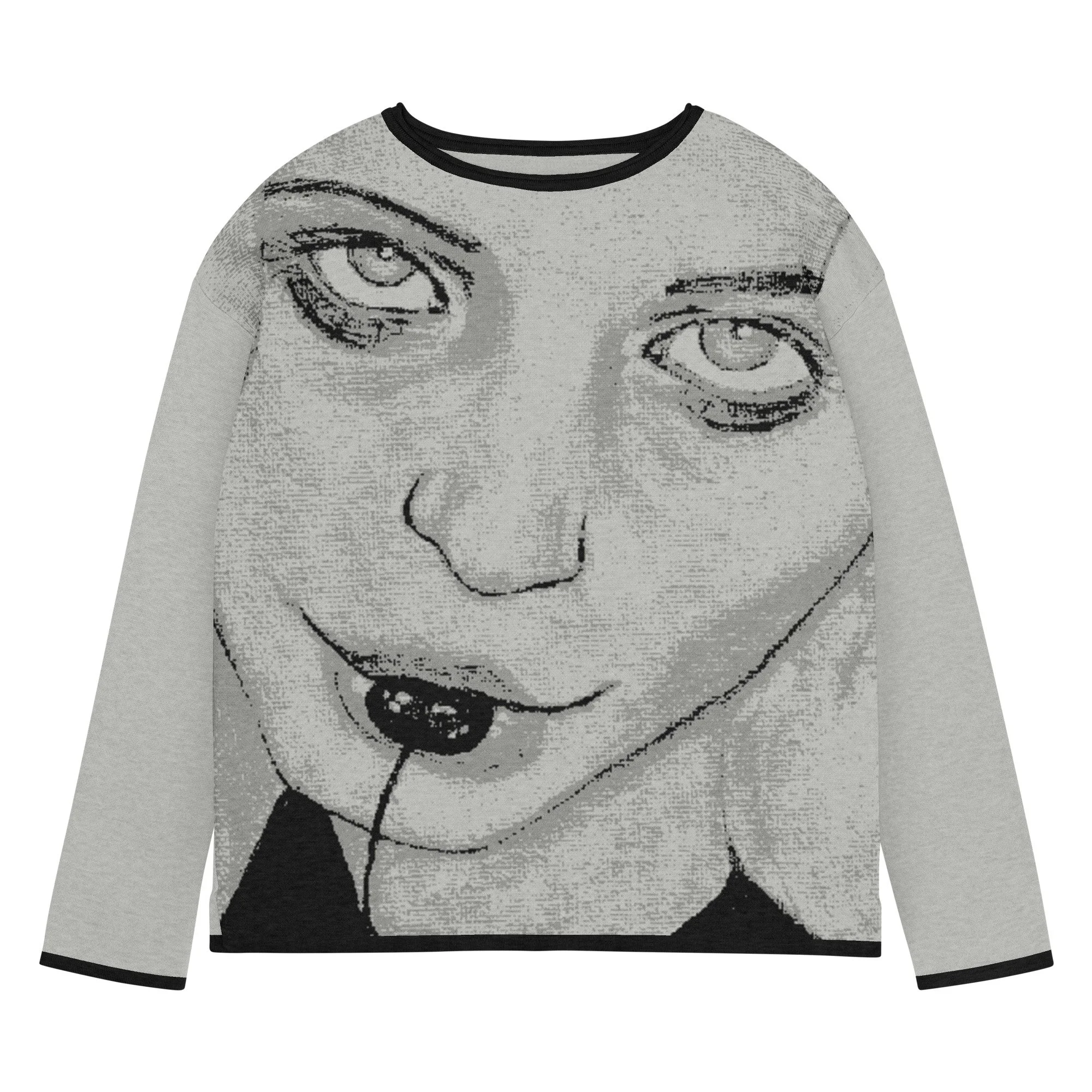 SKY straight bottom knit sweater