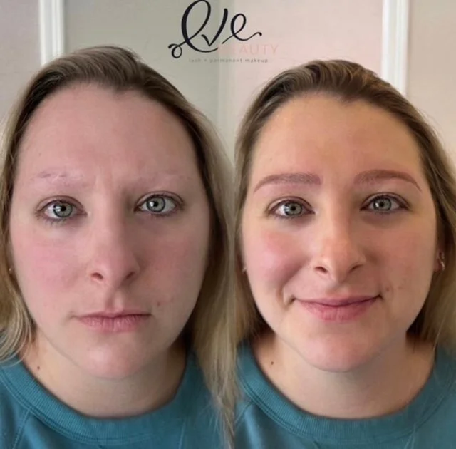 EVANoBrowBeforeandAfterCombo.jpeg