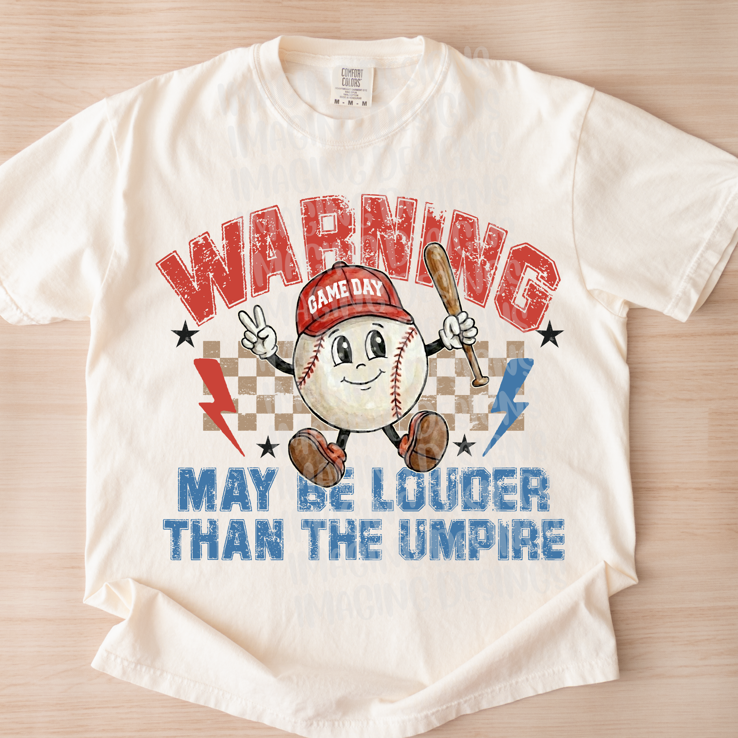 May Be Louder Than The Umpire DTF Transfer