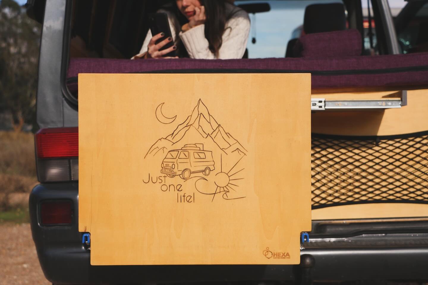 Just one life&hellip;

#vanlife #vwt4camper #vwt4transporter #offgrid