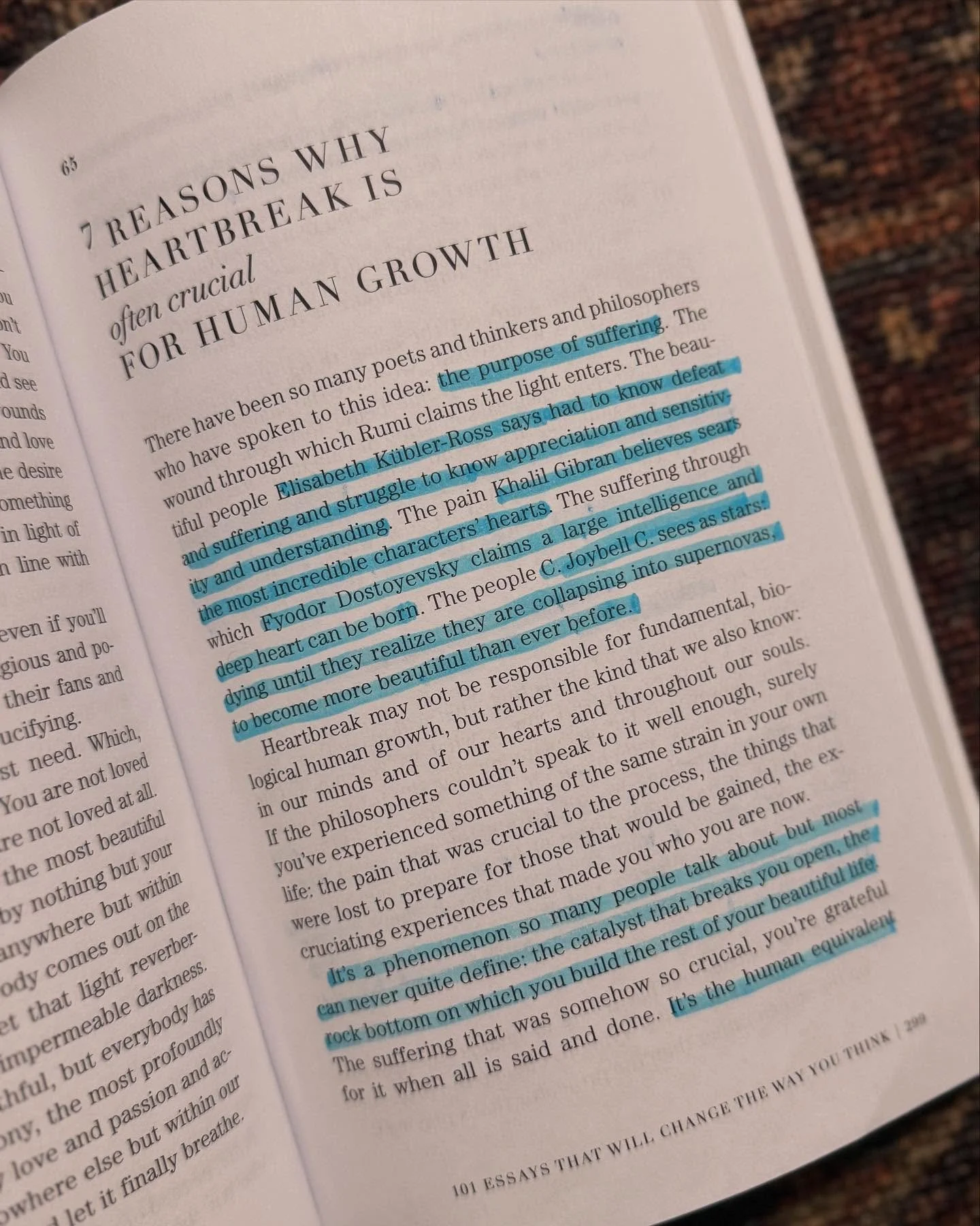 Too good not to share, and something I believe to be incredibly true. 

This book has played such a meaningful role in guiding me along my spiritual path, and I&rsquo;m so thankful for that 🙏🏻 

link is in my bio! 

#thoughtfulliving #liveonpurpose
