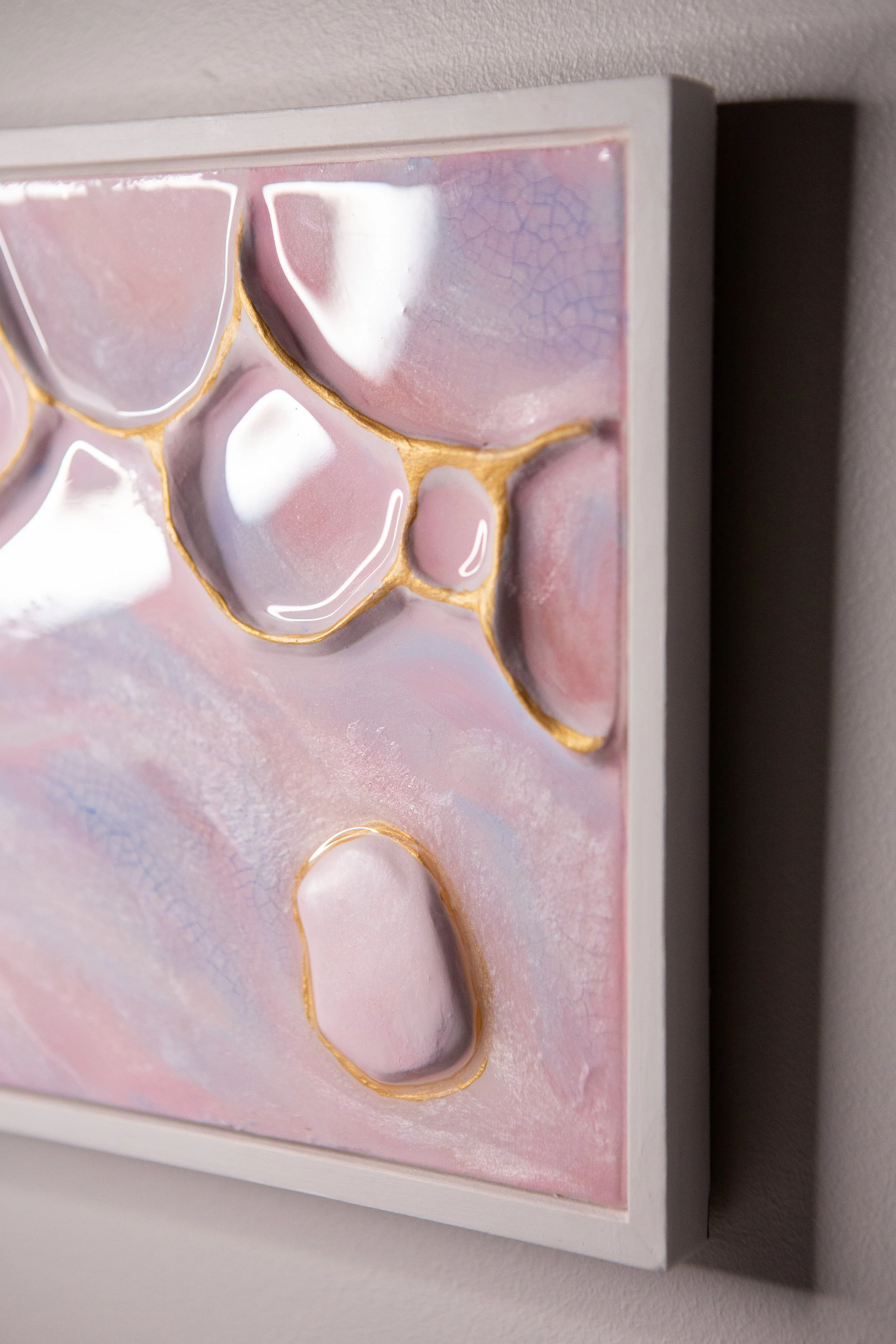 8x10 - canvas panel, mixed media - detail