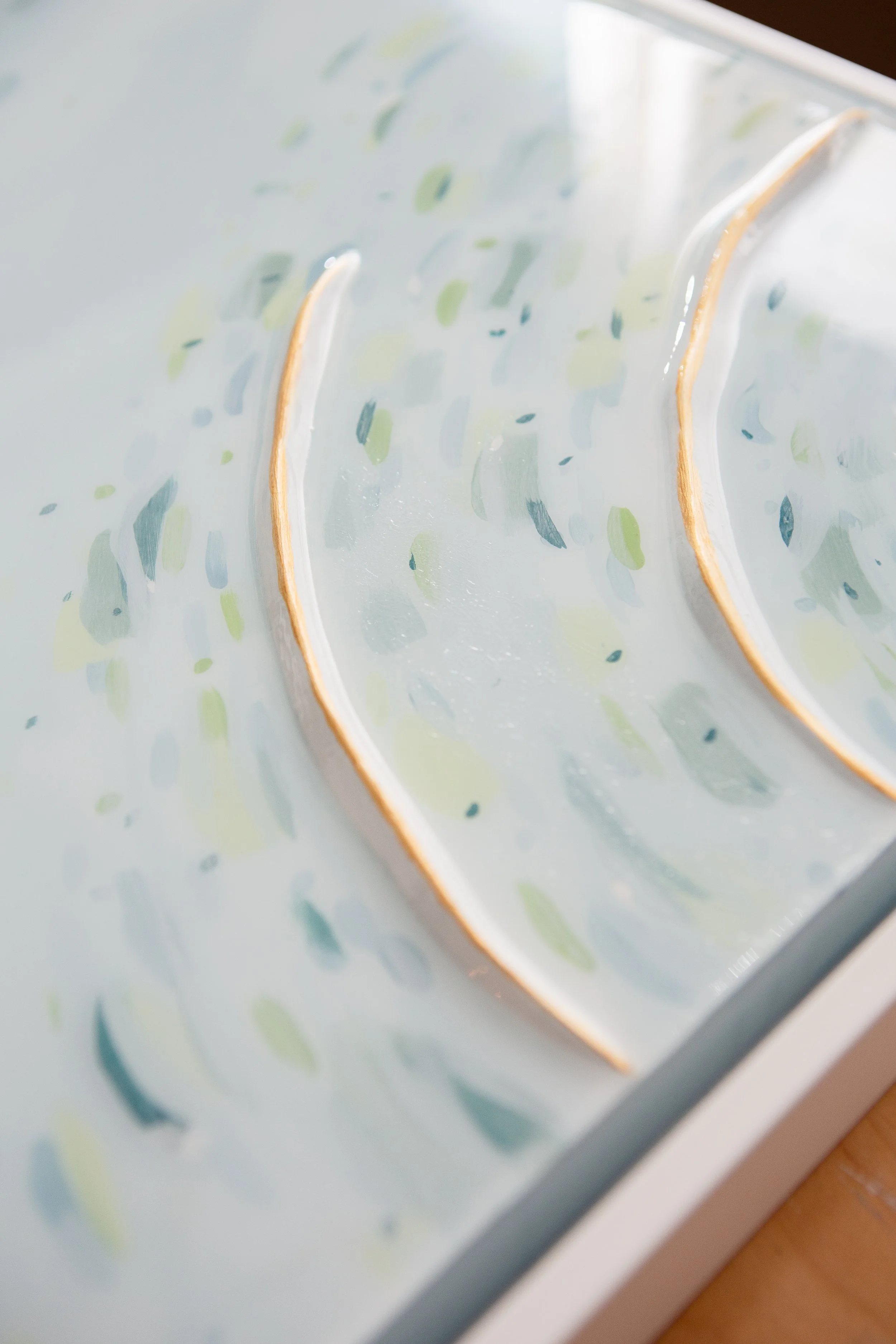 36x48 - wooden panel, mixed media - detail