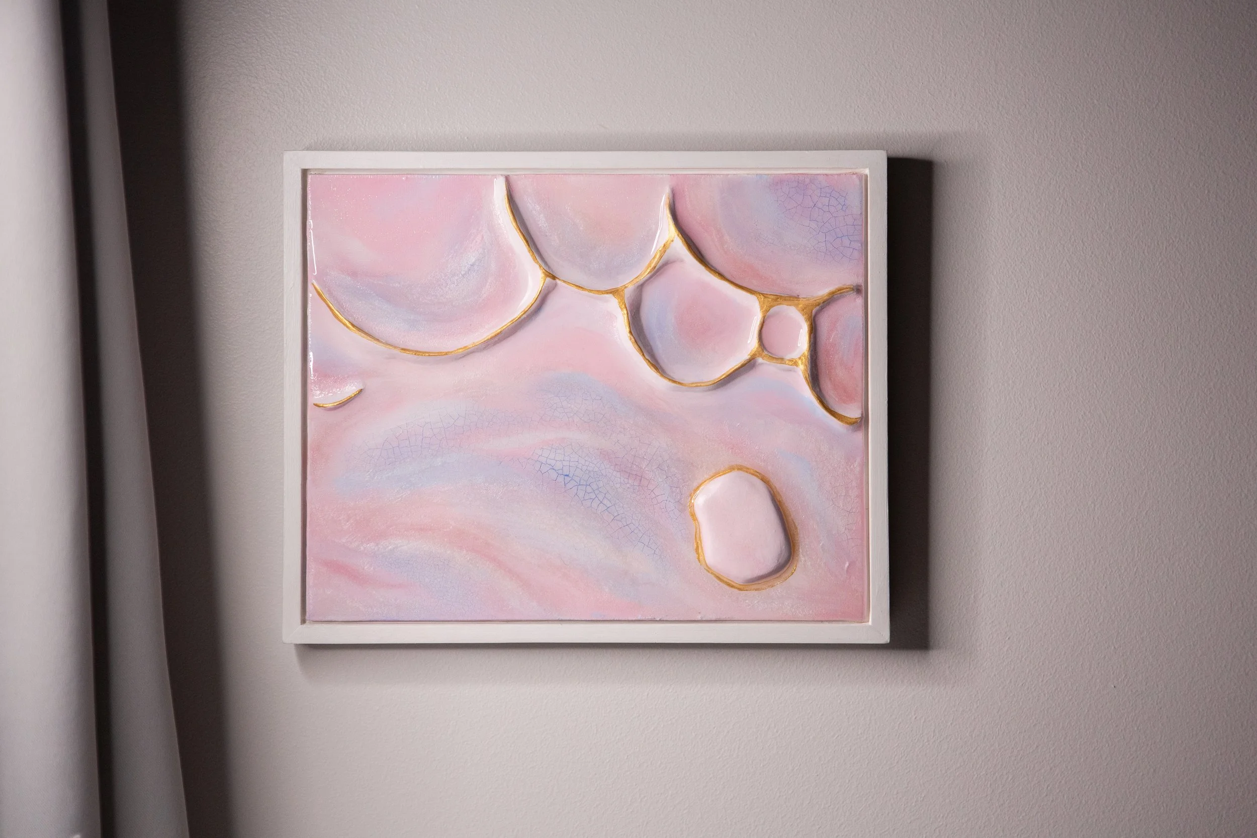 8x10 - canvas panel, mixed media