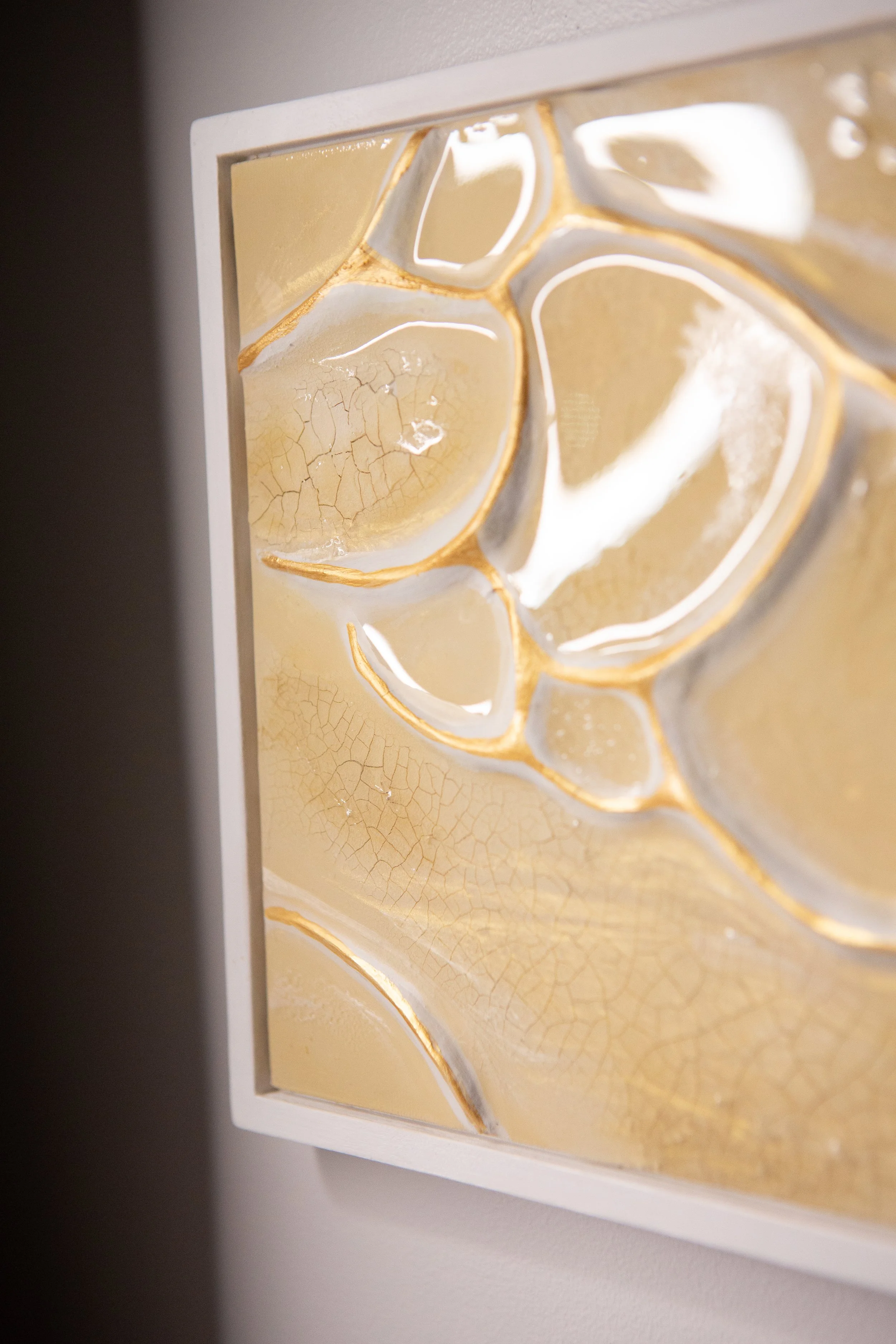 8x10 - canvas panel, mixed media - detail