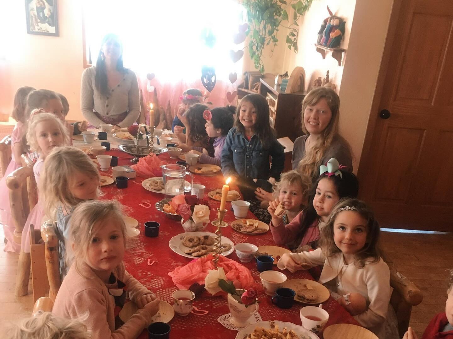 Valentines Day from long ago and teaching through the years. Some of these children are age 2/3 here and are still in programming at age 9/10.  The love for these children and their families is strong and witnessing all that they go through and how t