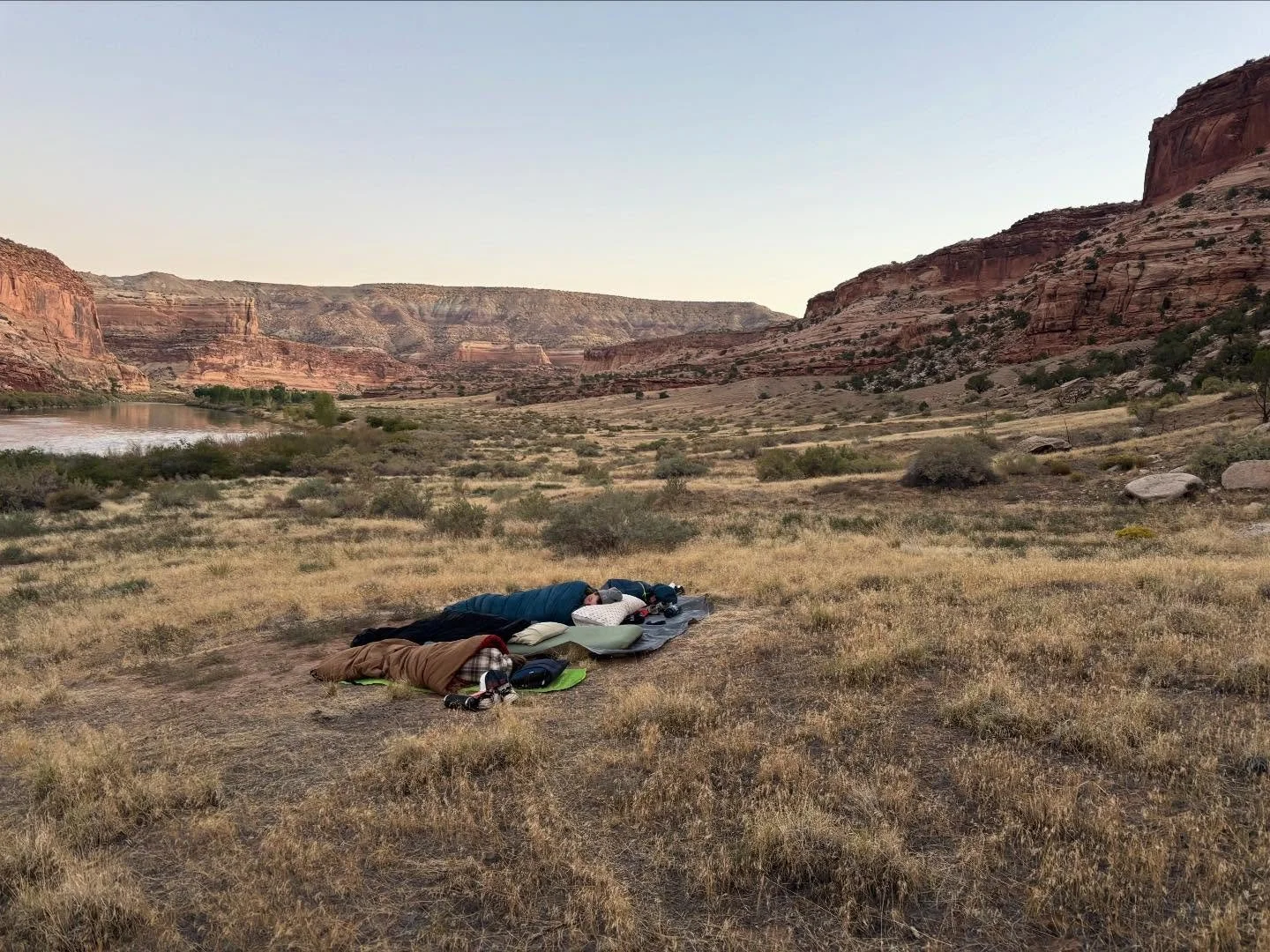 Class trip Ruby Horse thief river canyon.  We went out for 3 nights into the wilderness together after much careful preparations. Students could only bring so much equipment, were taught community/individual  safety protocols and were expected to pad