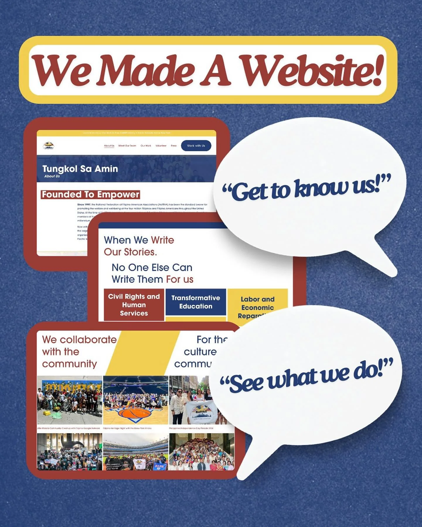 We are proud to announce that NaFFAA-NY&rsquo;s website is officially LIVE! 

Get to know the team behind our great events and learn more about our purpose to make and inspire change within our community through our core pillars.

Want to get involve
