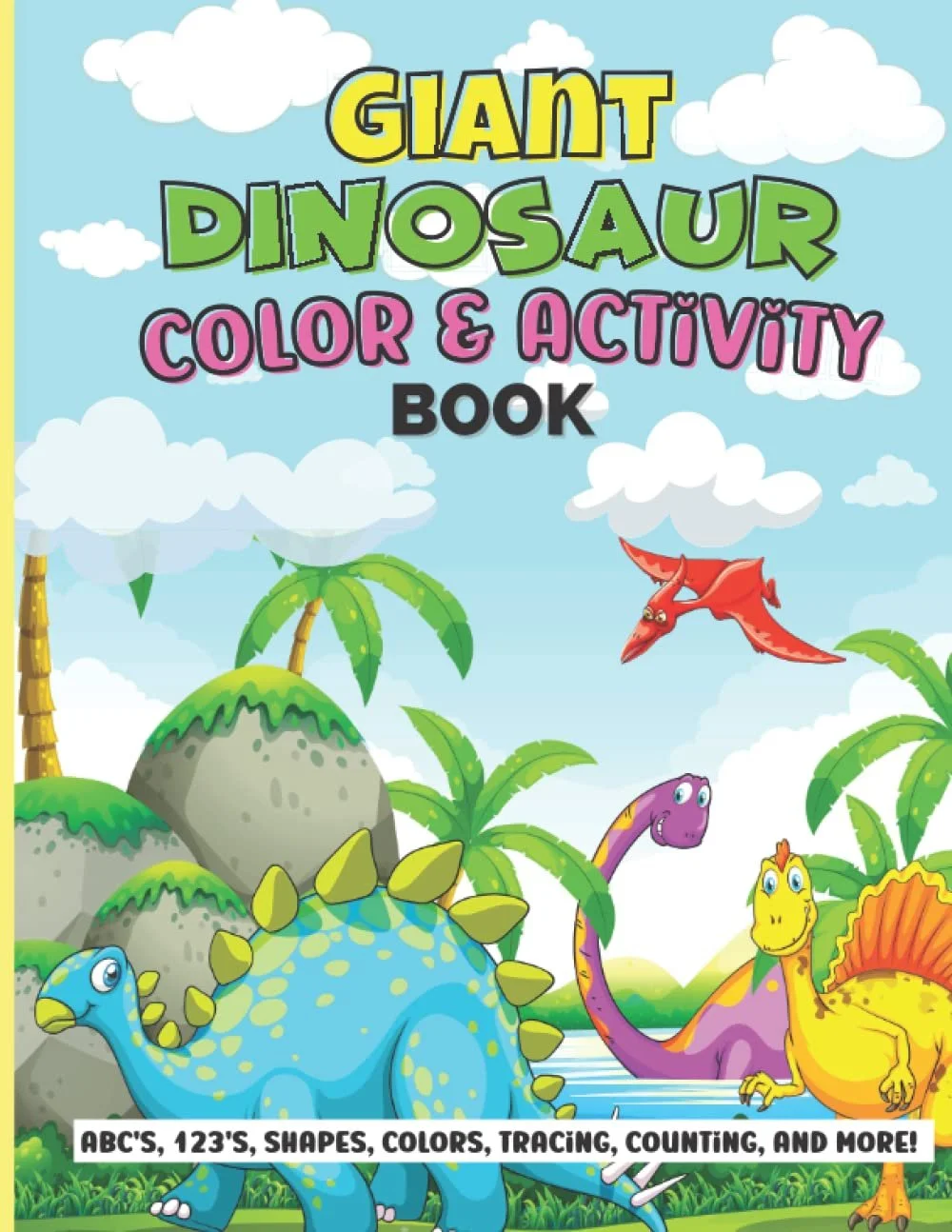 Giant Dinosaur Coloring &amp; Activity