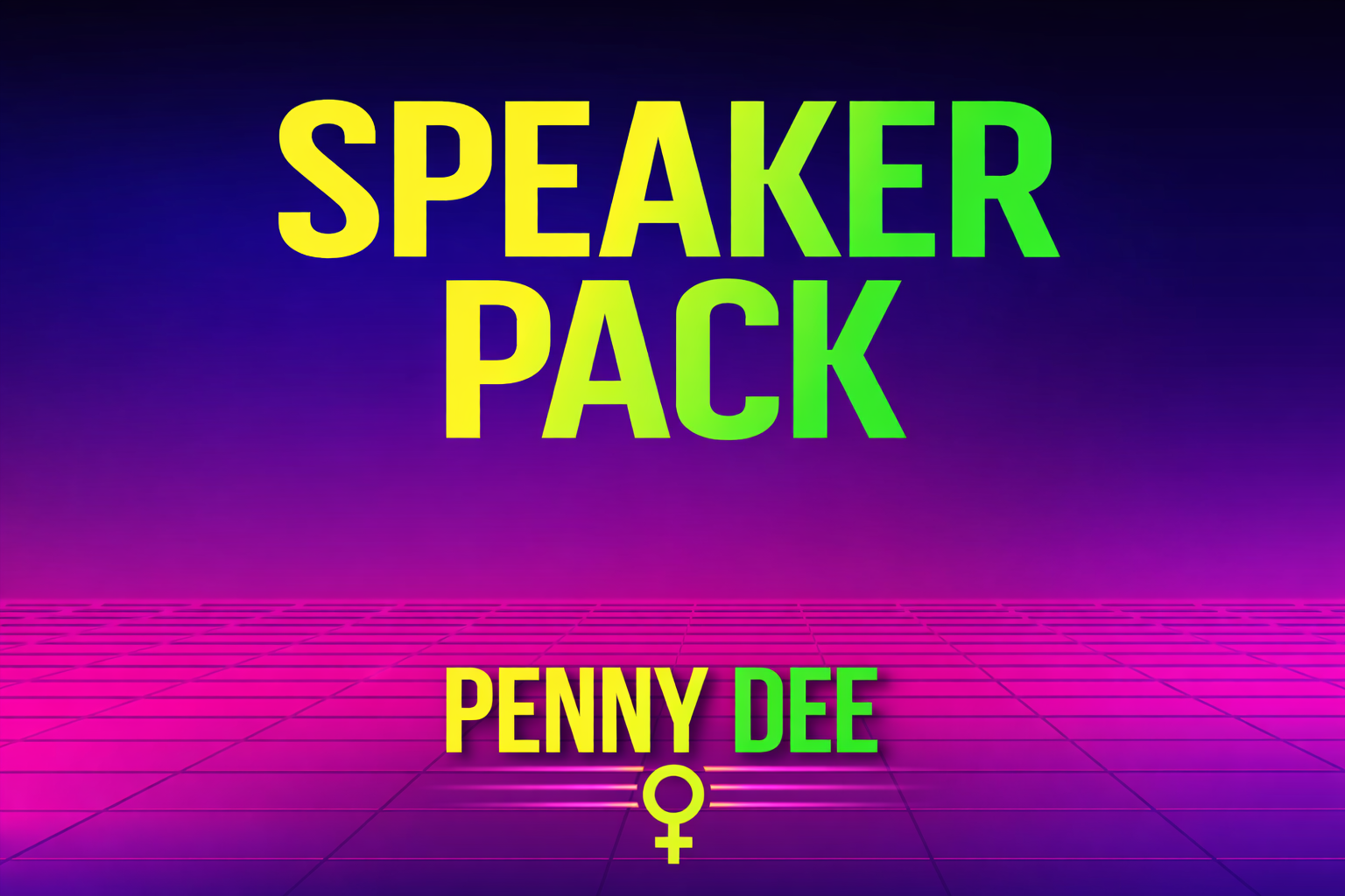 Full Speaker Pack