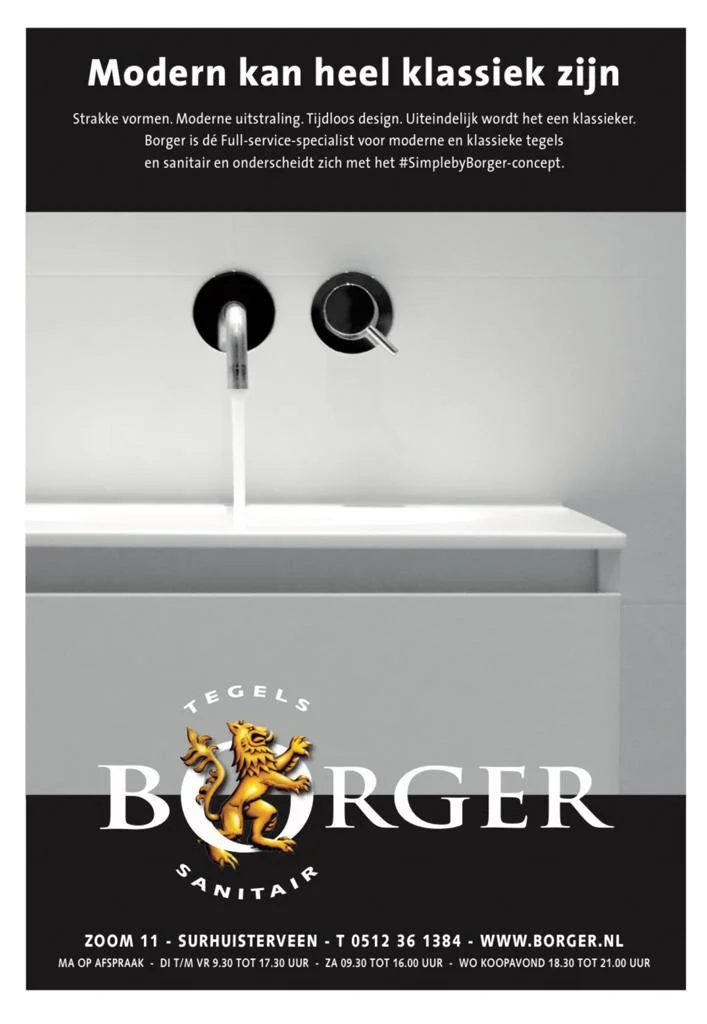 Badkamer sanitair | Borger Tegels & Sanitair