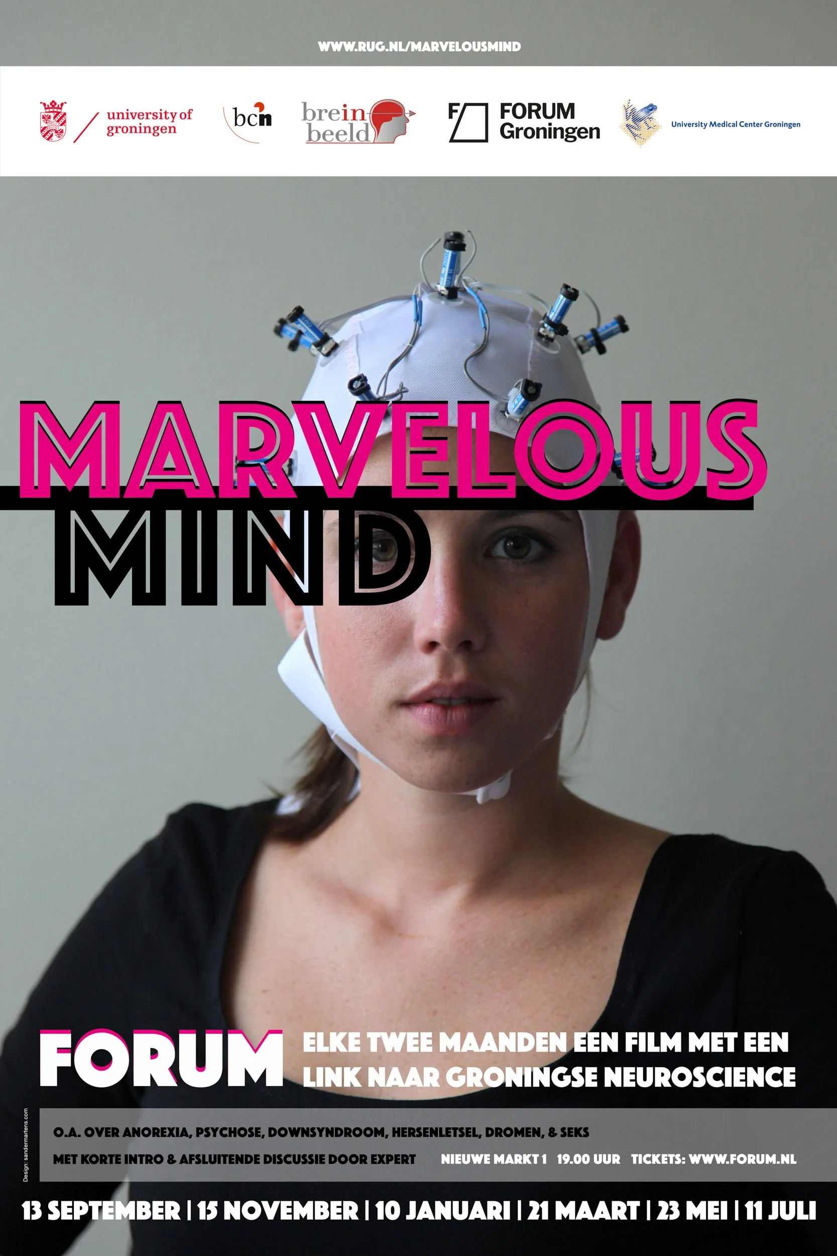 Marvelous Mind | Marvelous Mind Movies | UMCG | University of Groningen | Forum Groningen