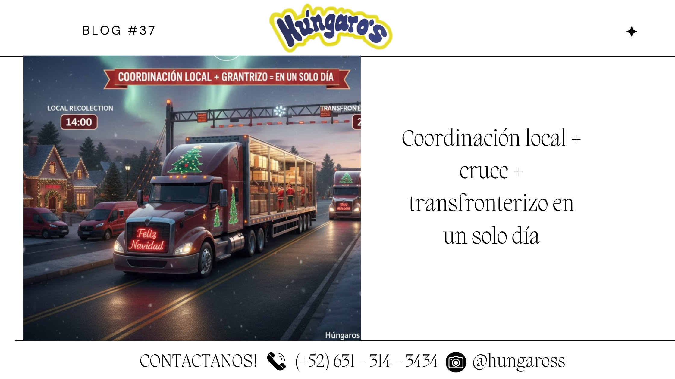 Coordinación local + cruce + transfronterizo en un solo día