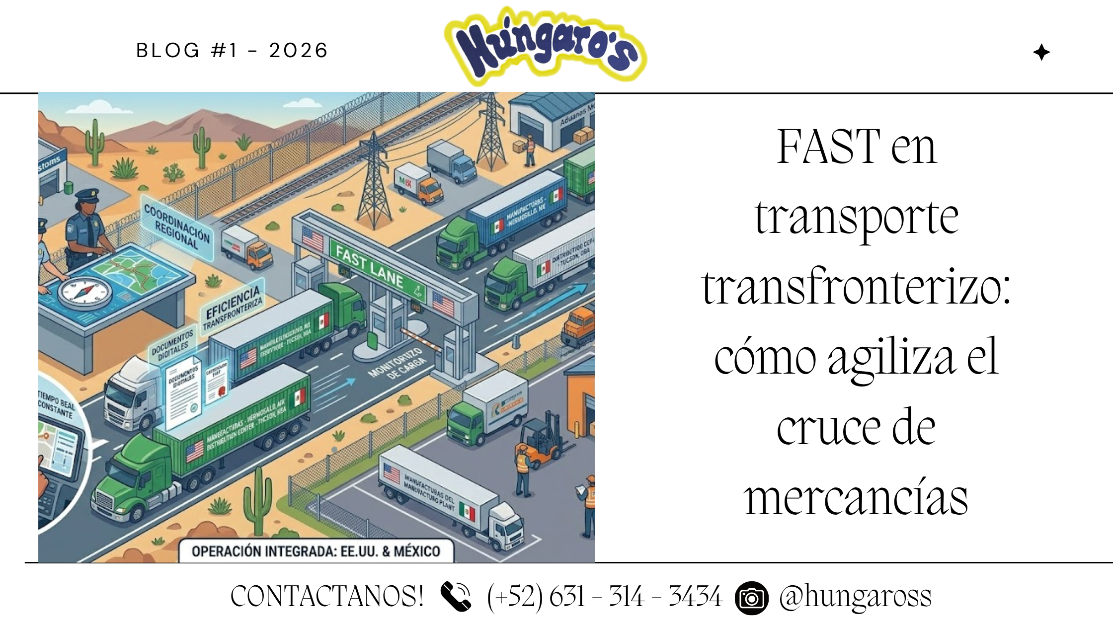 FAST en transporte transfronterizo: cómo agiliza el cruce de mercancías