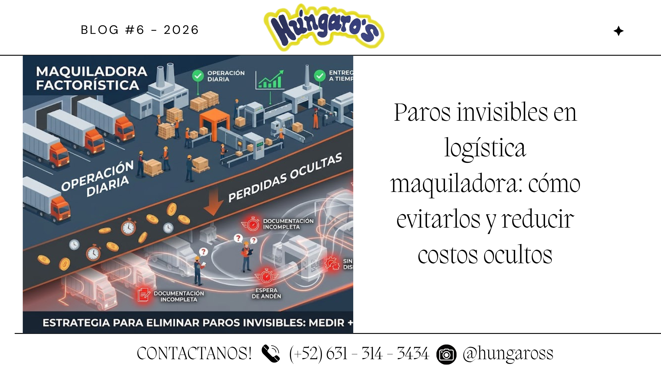 Paros invisibles en logística maquiladora: cómo evitarlos y reducir costos ocultos