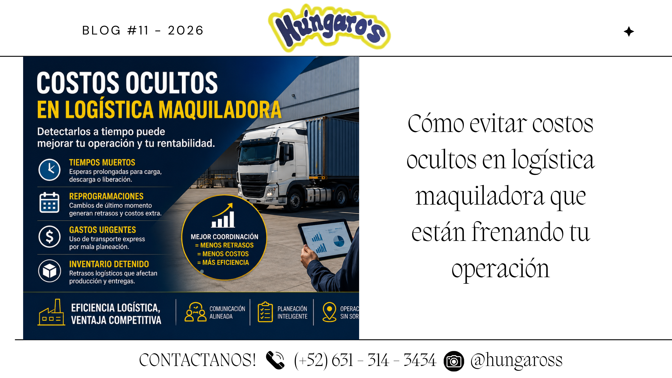 Cómo evitar costos ocultos en logística maquiladora que están frenando tu operación