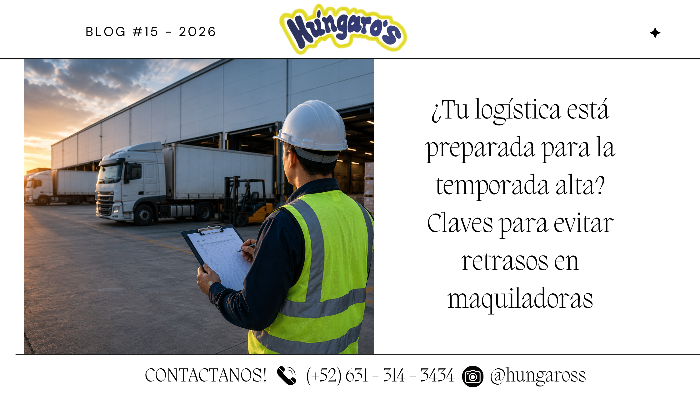 ¿Tu logística está preparada para la temporada alta? Claves para evitar retrasos en maquiladoras