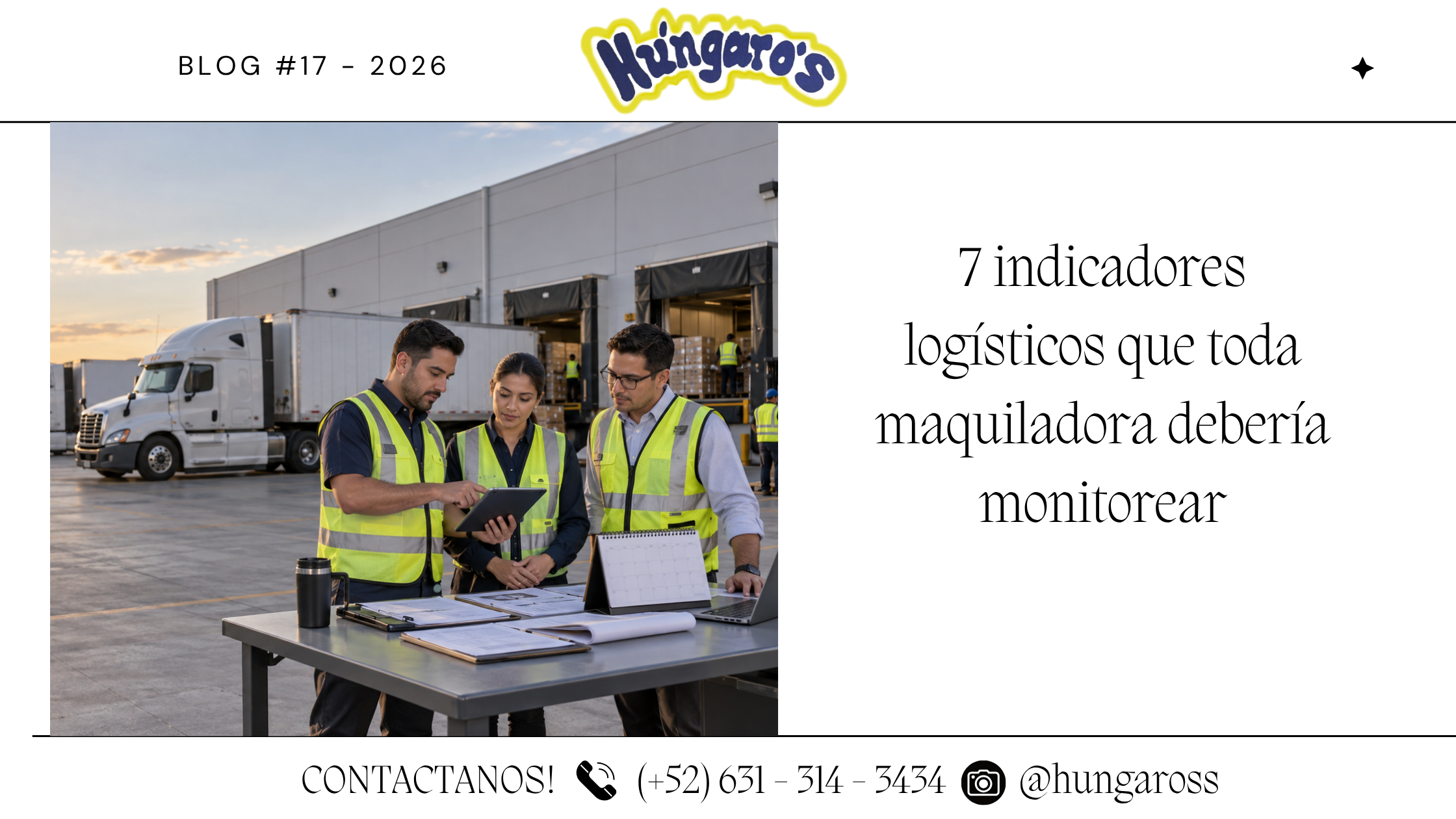 7 indicadores logísticos que toda maquiladora debería monitorear