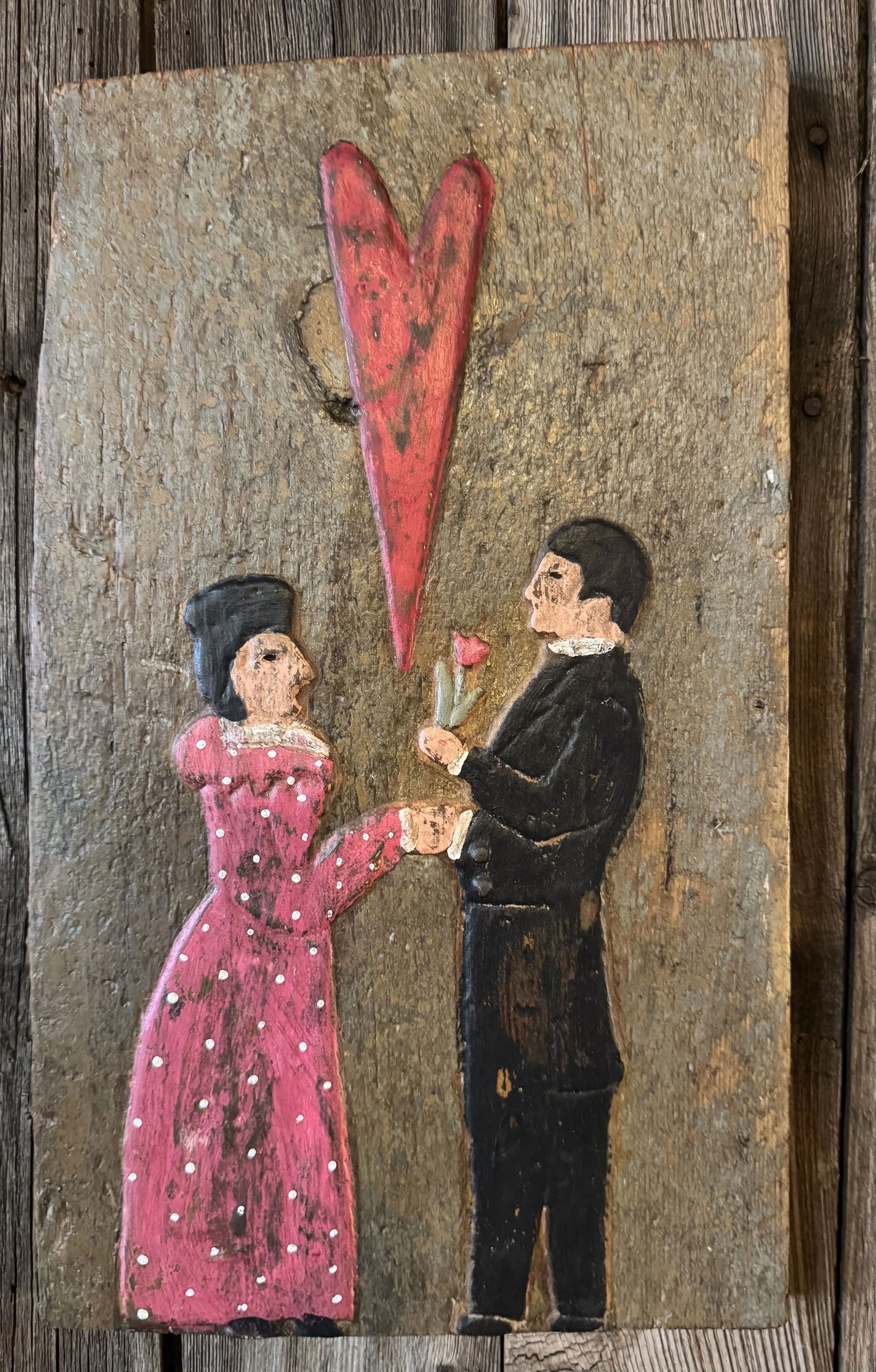 I Know You Can Buy Yourself Flowers, But is it OK that I Picked This for you?  Fancy Dressed Couple