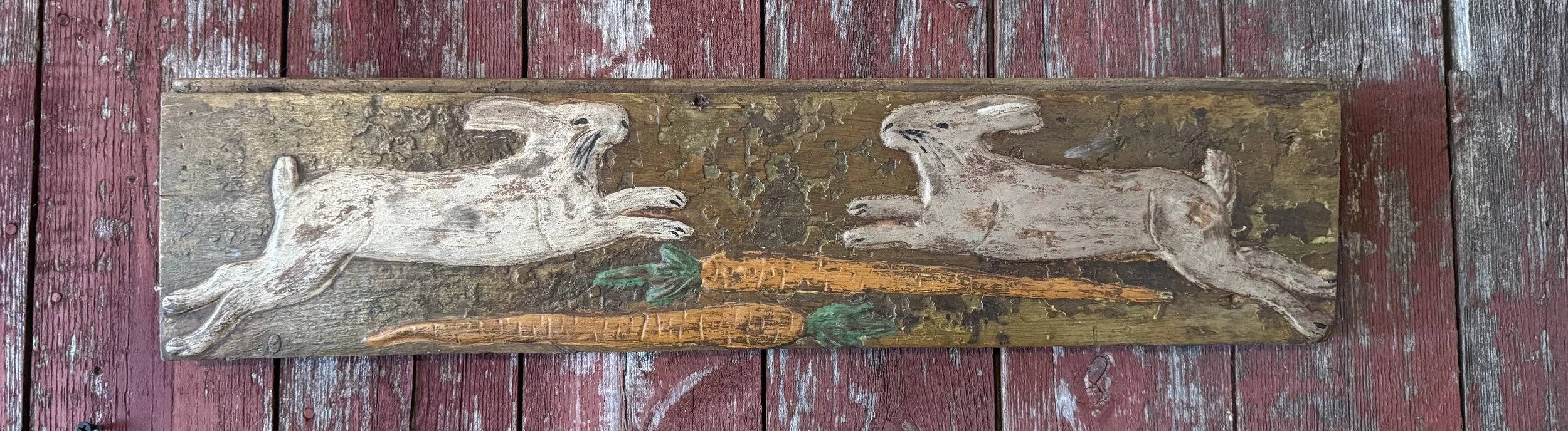 Leaping Bunnies over Two Carrots