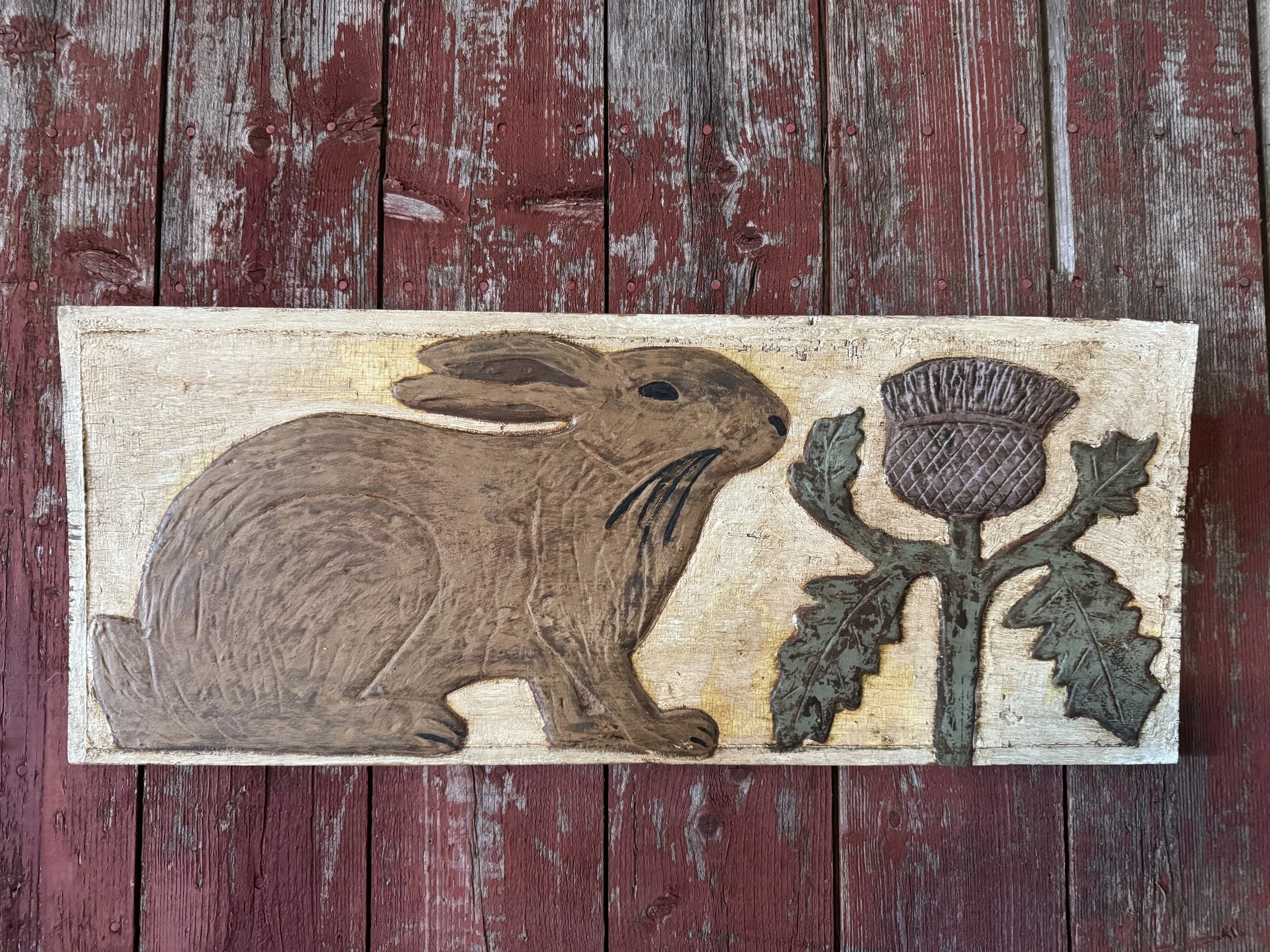 Big Bunny with Thistle