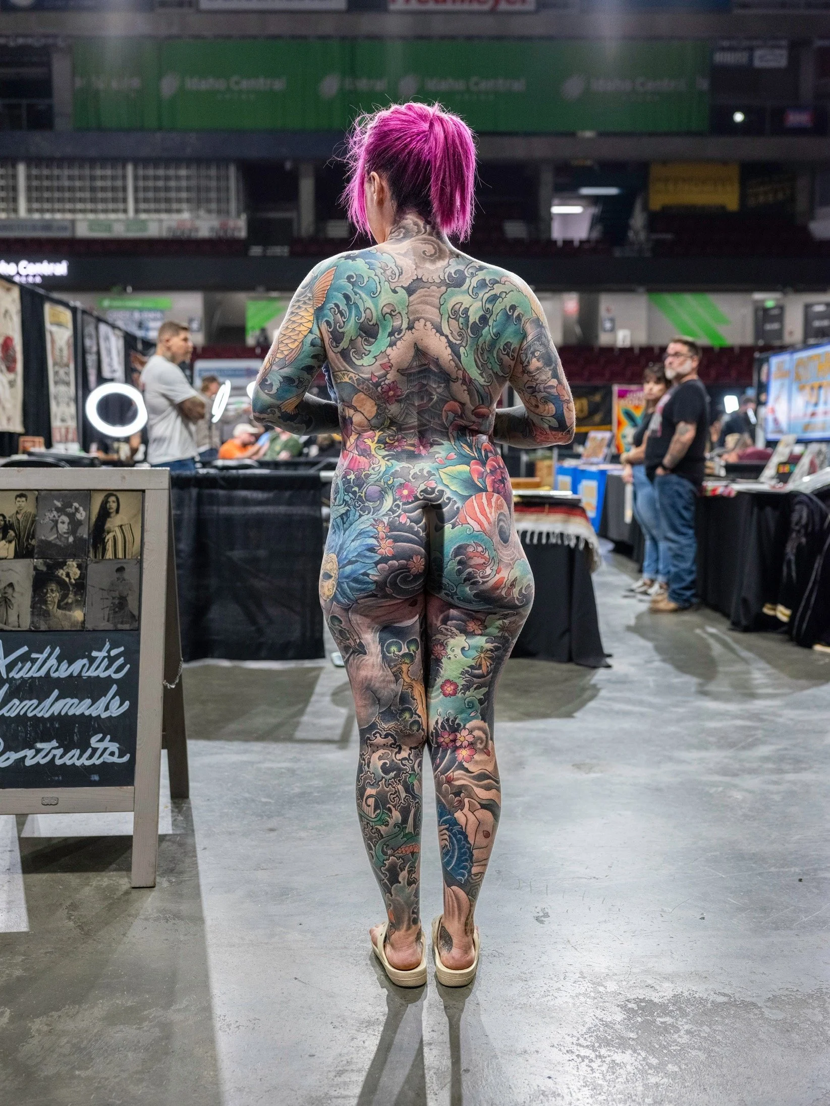 Saturdays winner for Large Body of Work. Chad Lamb with Ikon Tattoo - client. Photo by Nick Hedden @gemstatephoto