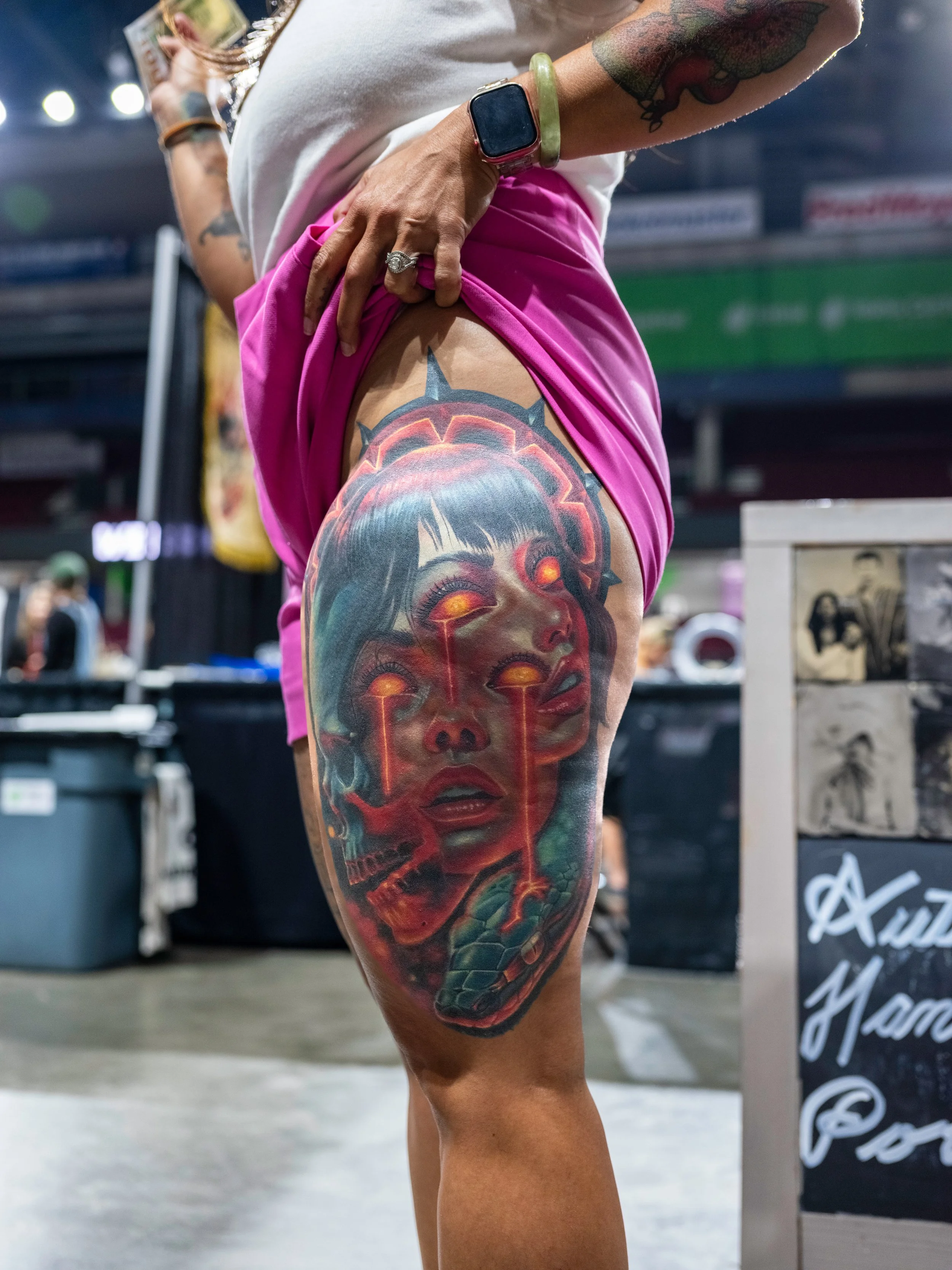 Fridays winner for Portrait! Kyle Caputo of Crimson Fox Tattoo - client. Photo by Nick Hedden @gemstatephoto