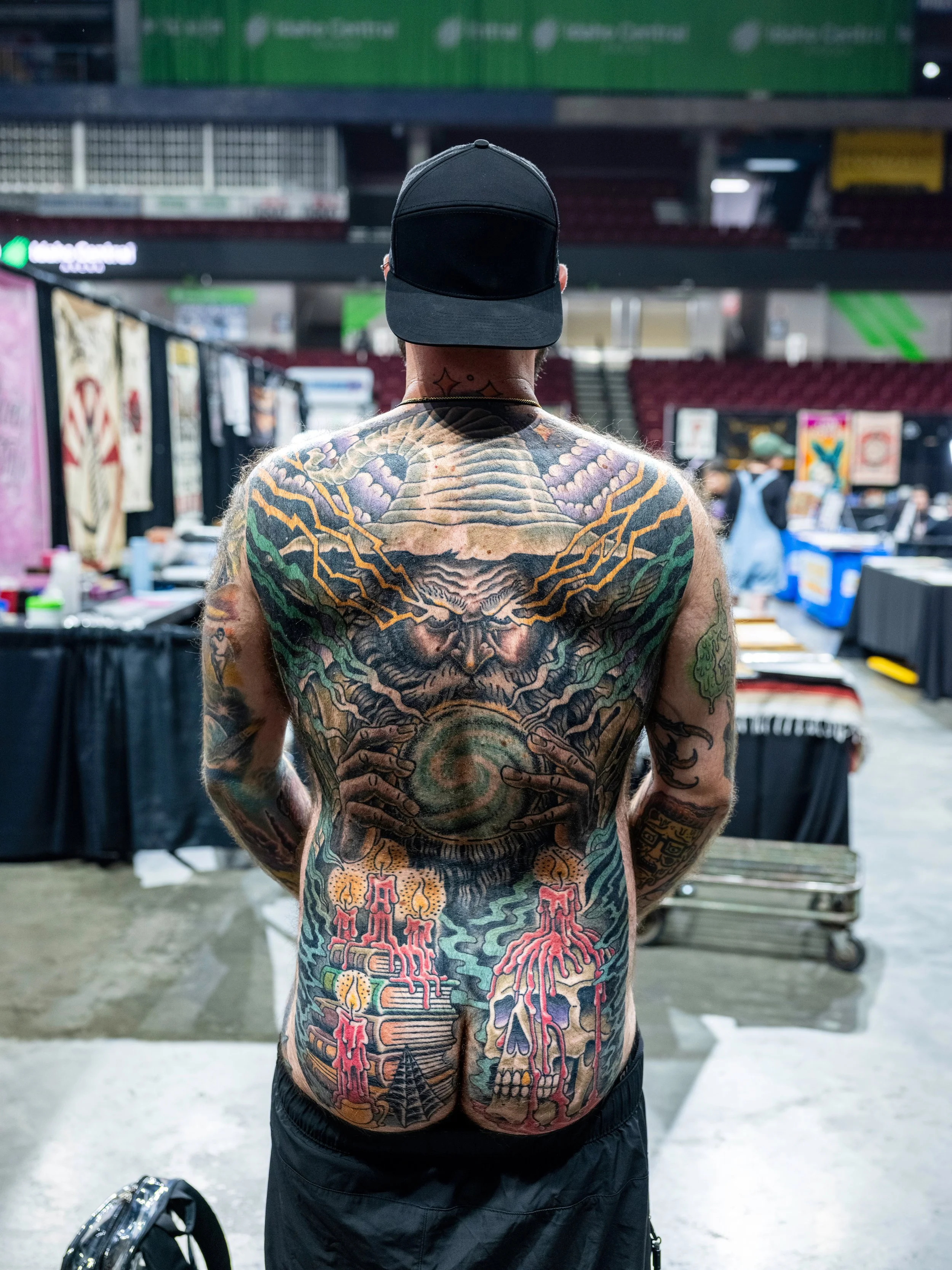 Fridays winner for Back / Chest! Matt Laster with Atonement Tattoo - Client. Photo by Nick Hedden @gemstatephoto