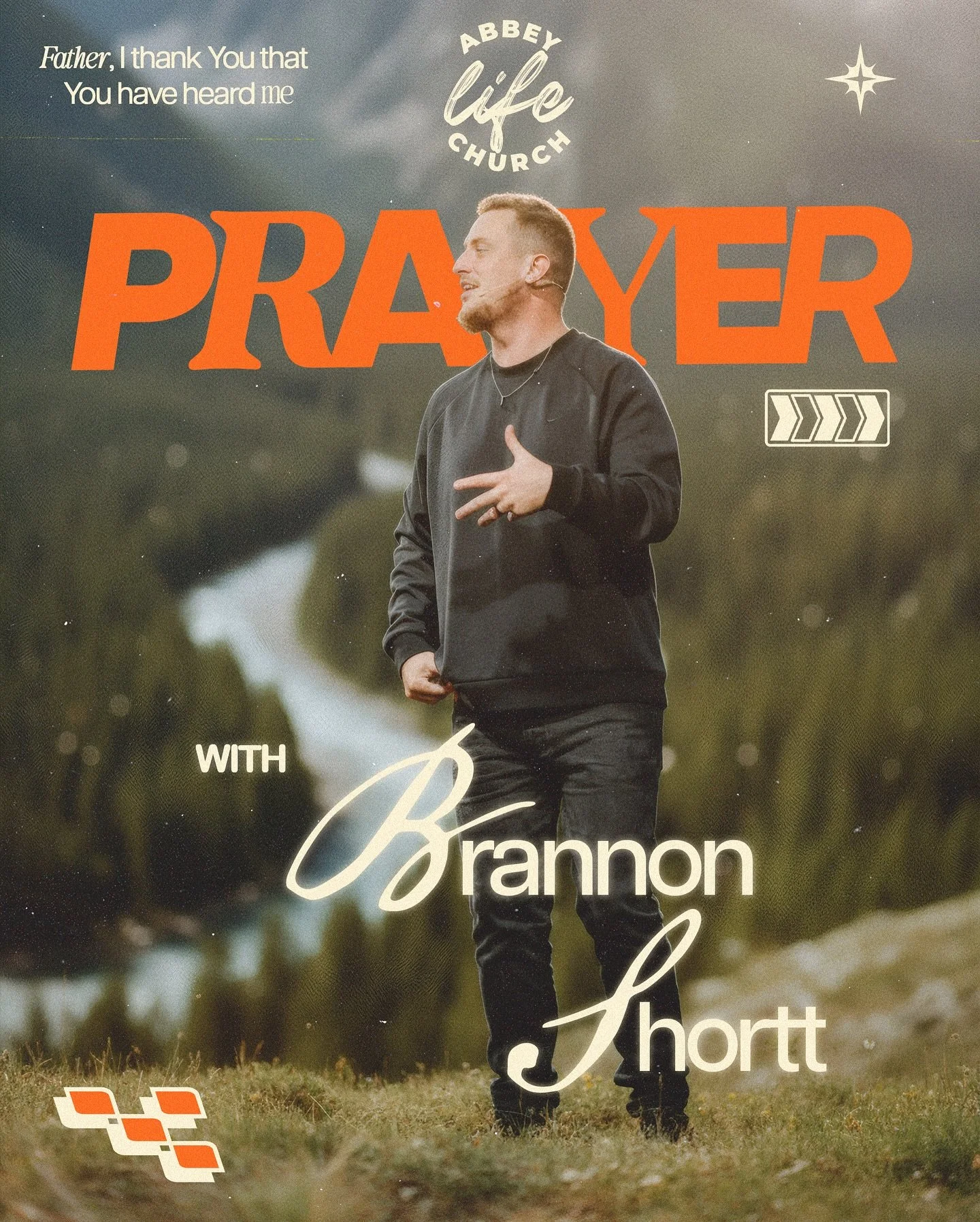 We&rsquo;re excited to have Pastor Brannon Shortt @bmshortt from @baysidechurch California with us Sunday as we continue our 𝑳𝒊𝒗𝒊𝒏𝒈 𝒐𝒏 𝒂 𝑷𝒓𝒂𝒚𝒆𝒓 series 🙏 

Never been to church⁉️Come check us out Sunday 🧐
This is your 🫵 invite to a g