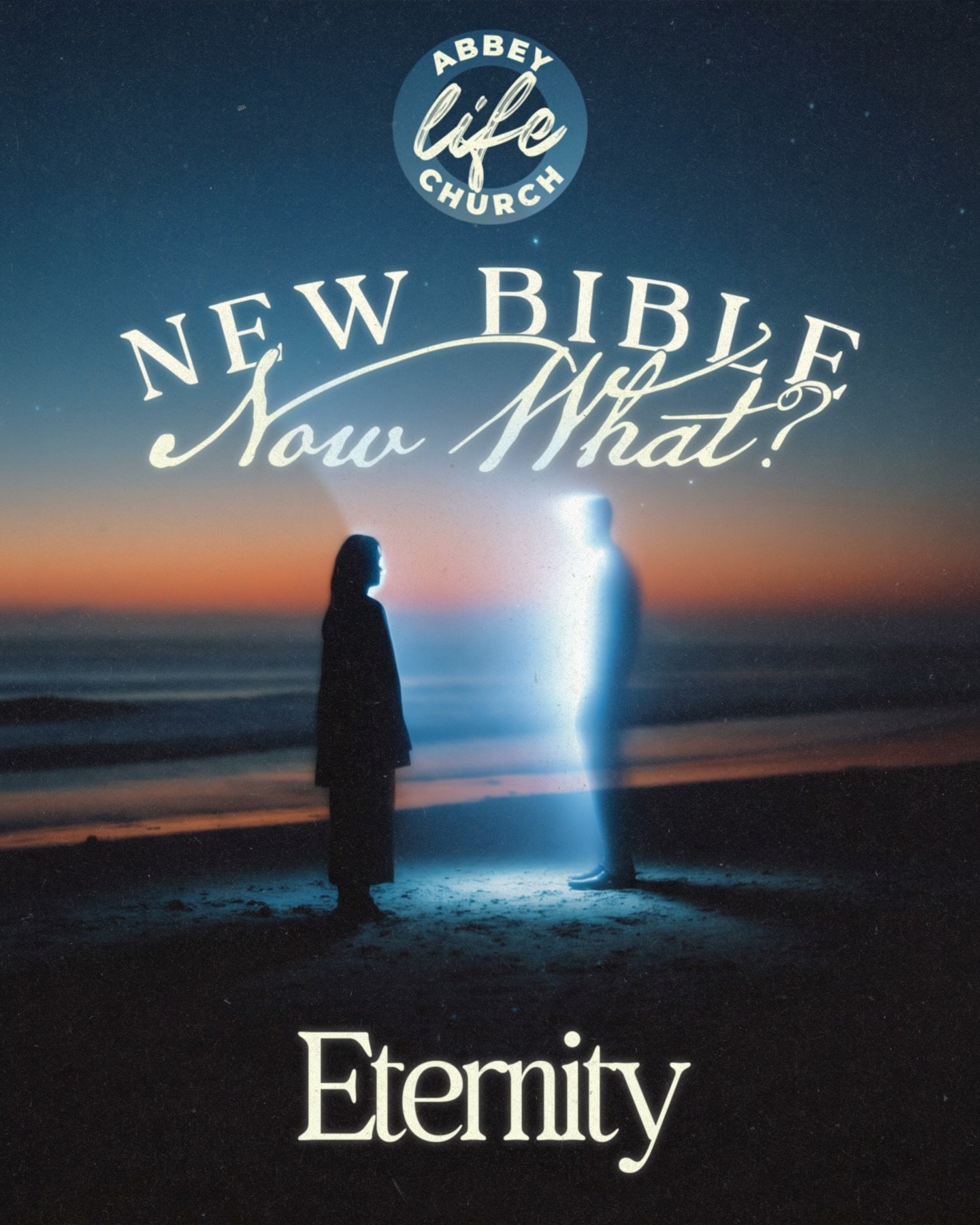 We&rsquo;re so ready for the final episode in the &lsquo;New Bible Now What?&rsquo; Series! Eternity ❤️&zwj;🔥

&ldquo;Eternity is not something that begins after you are dead. It is going on all the time.&rdquo; &ndash; Dallas Willard