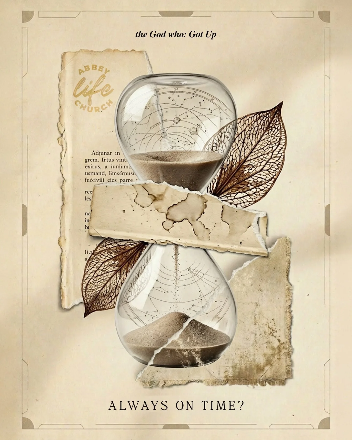 Gods timing is perfect⏳. This is the perfect time to try church! ⏰

We exist to see people:

Follow God | Find Freedom | Fulfil Purpose

10:30am ⏰
Courtyard Theatre, Ballyearl 📍
www.abbeylife.church 📲