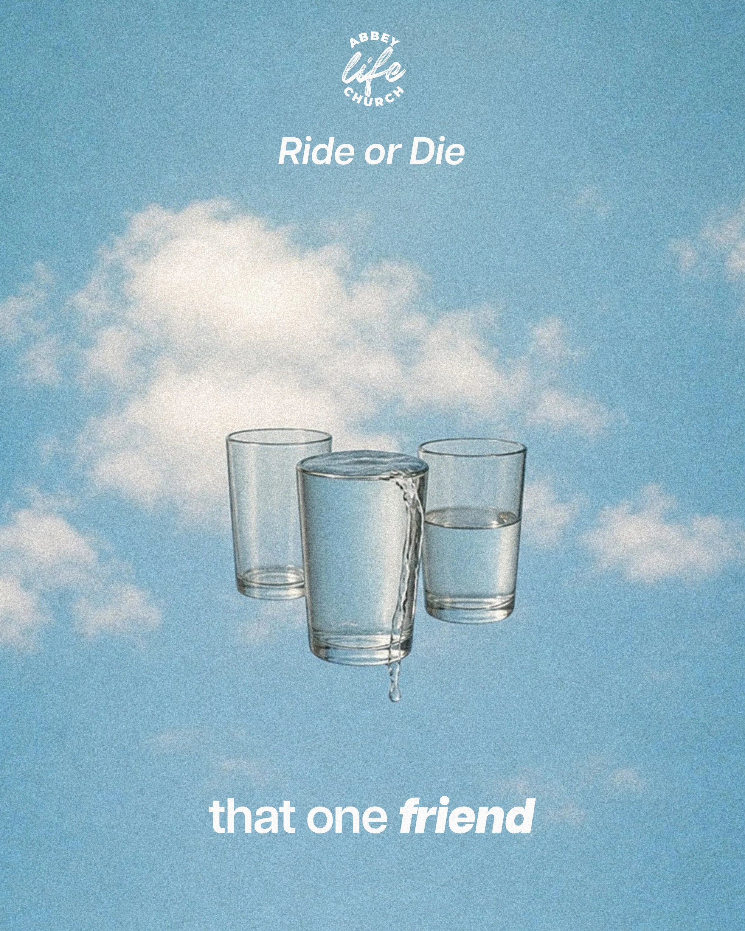 Excited for the message this Sunday on that One friend. One friend can make all the difference 🙌 

We&rsquo;re back at Courtyard Theatre 🌤️

Follow God | Find Freedom | Fulfil Purpose

10:30am ⏰
Courtyard Theatre, Ballyearl 📍
www.abbeylife.church 