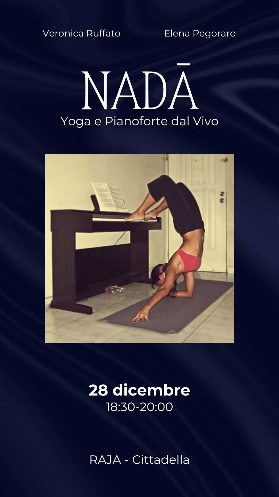 NĀDA - Yoga e Pianoforte dal Vivo 28/12/2025