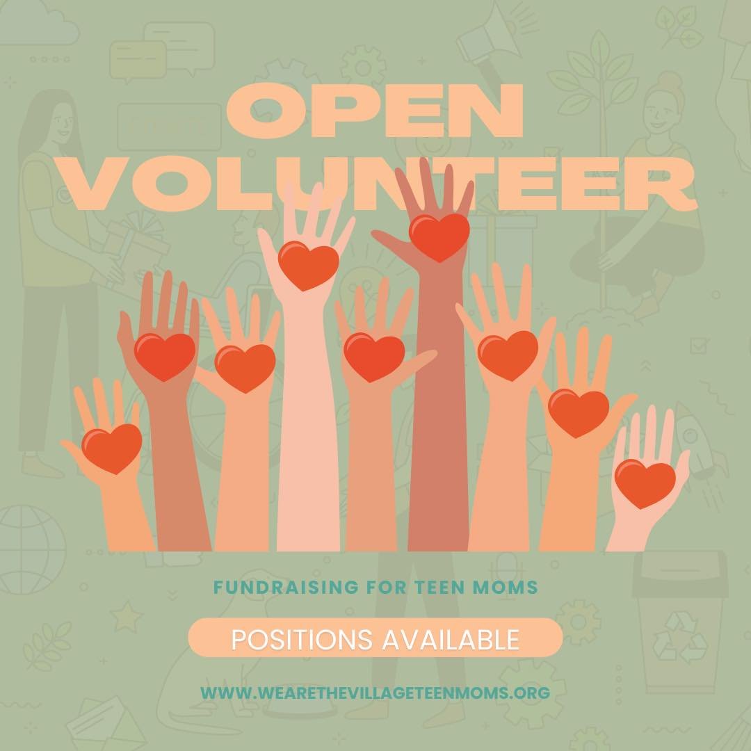 Join Our Team!

We Are The Village - Teen Moms is seeking passionate individuals to join our committee and contribute to our mission of supporting the conscious growth and journey of teenage mothers and their children. If you're committed to making a