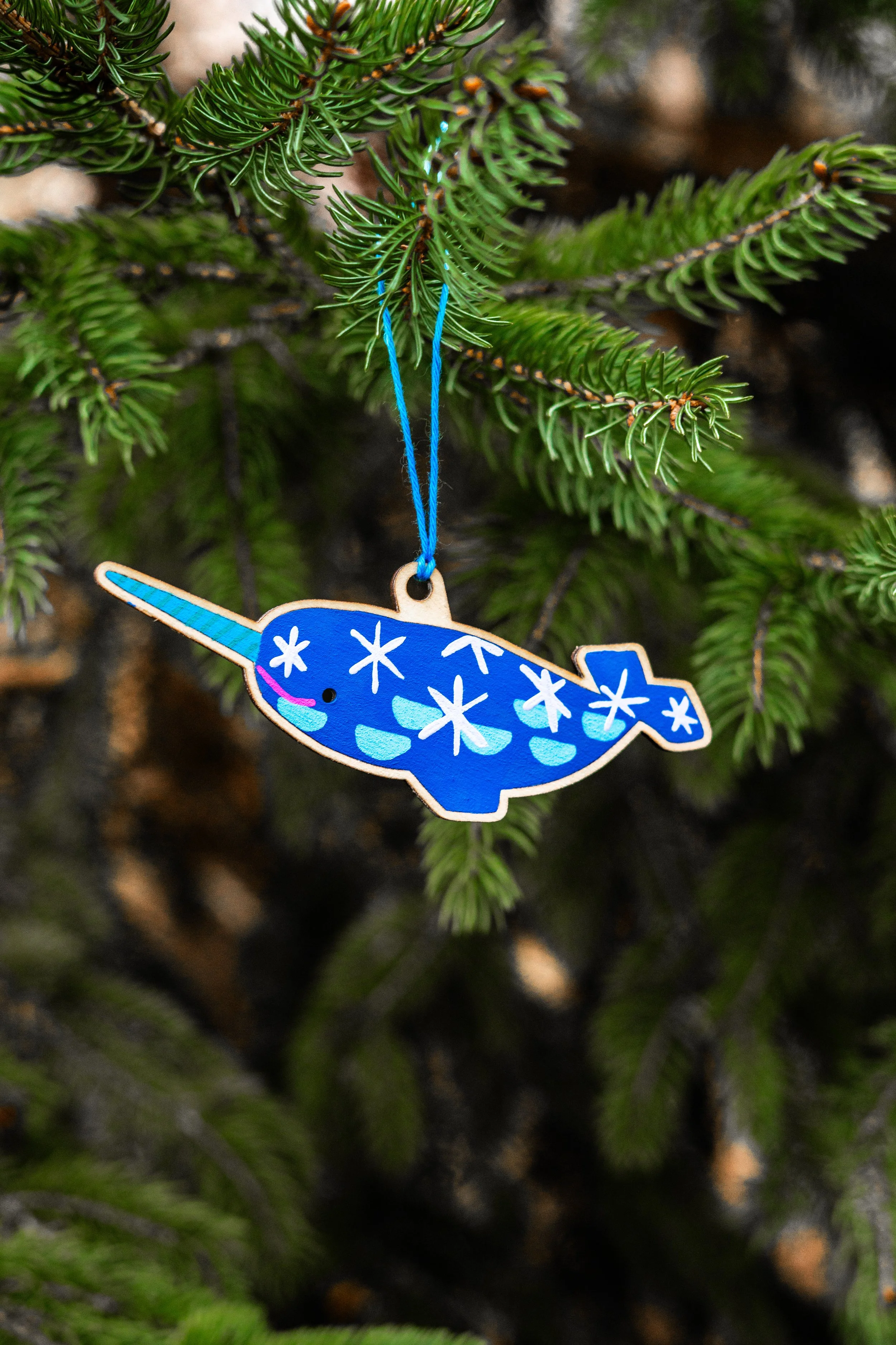 Narwhal Ornament