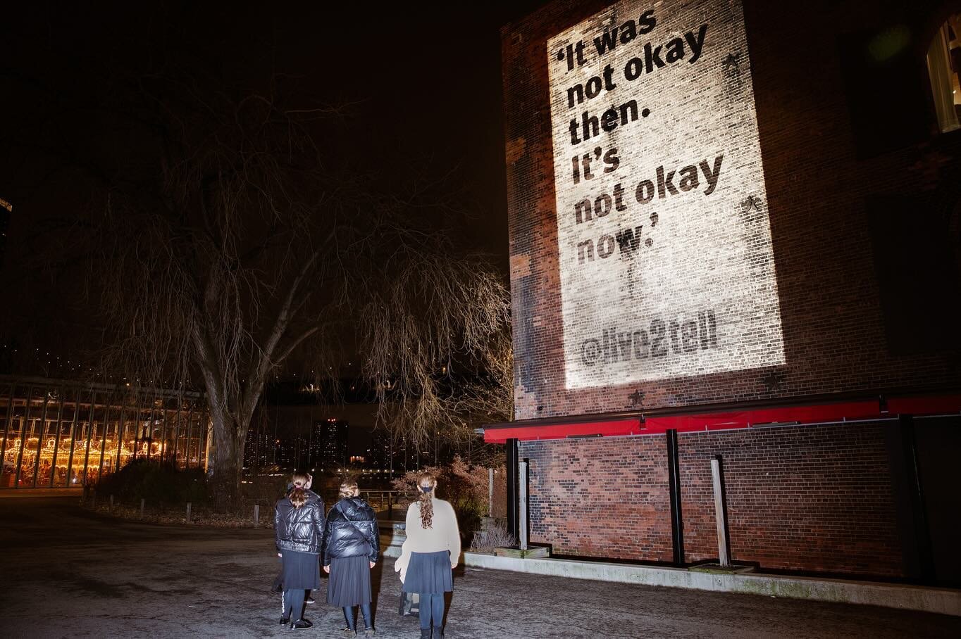 Tonight we honor Holocaust Remembrance Day by projecting images of Survivors all across New York City. We Live to Tell. Photographs by #kyleknodell @emmarosemilligan @omerkesemkaplan and @jone_bone
